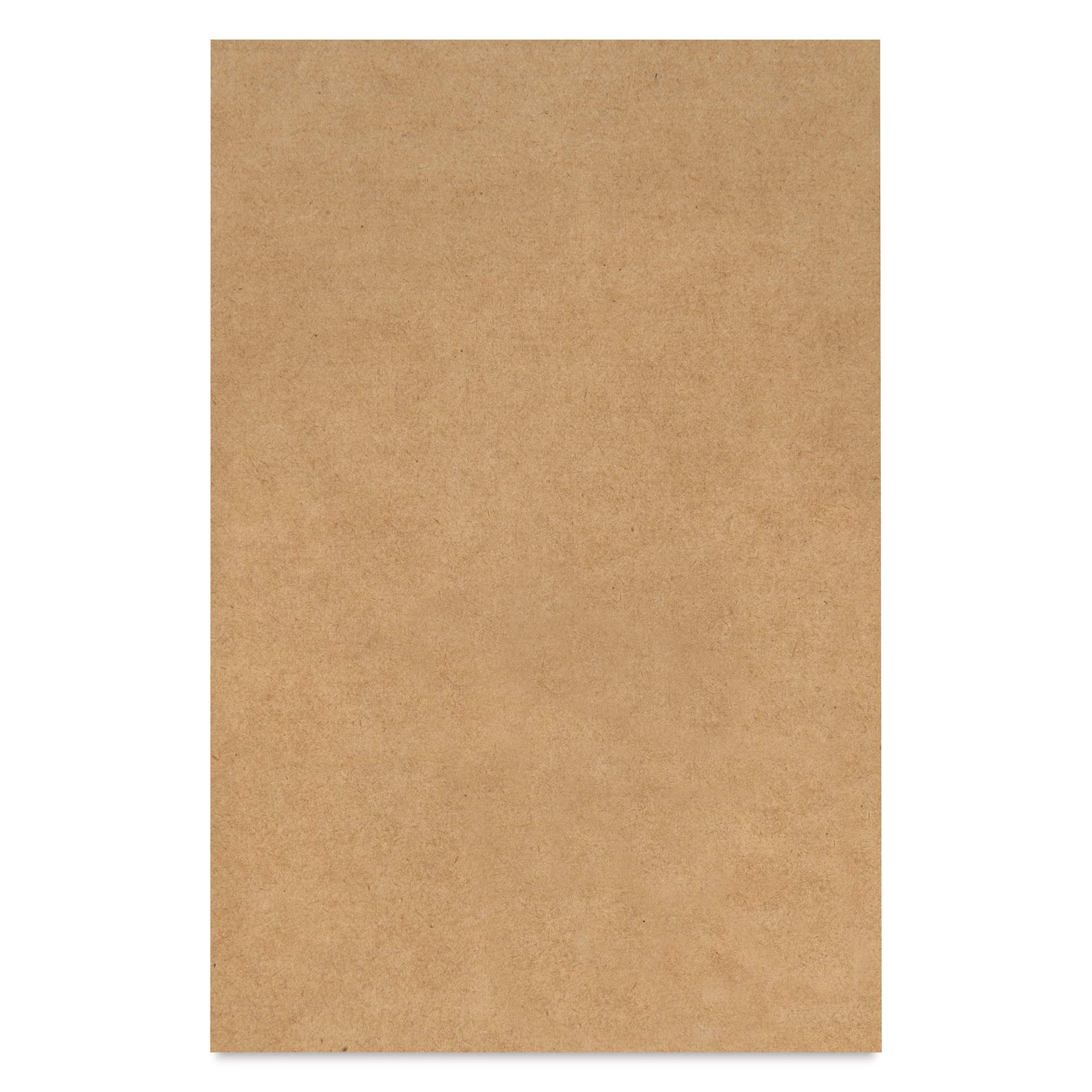 Speedball Mounted Linoleum Block - 4" x 6", back of block