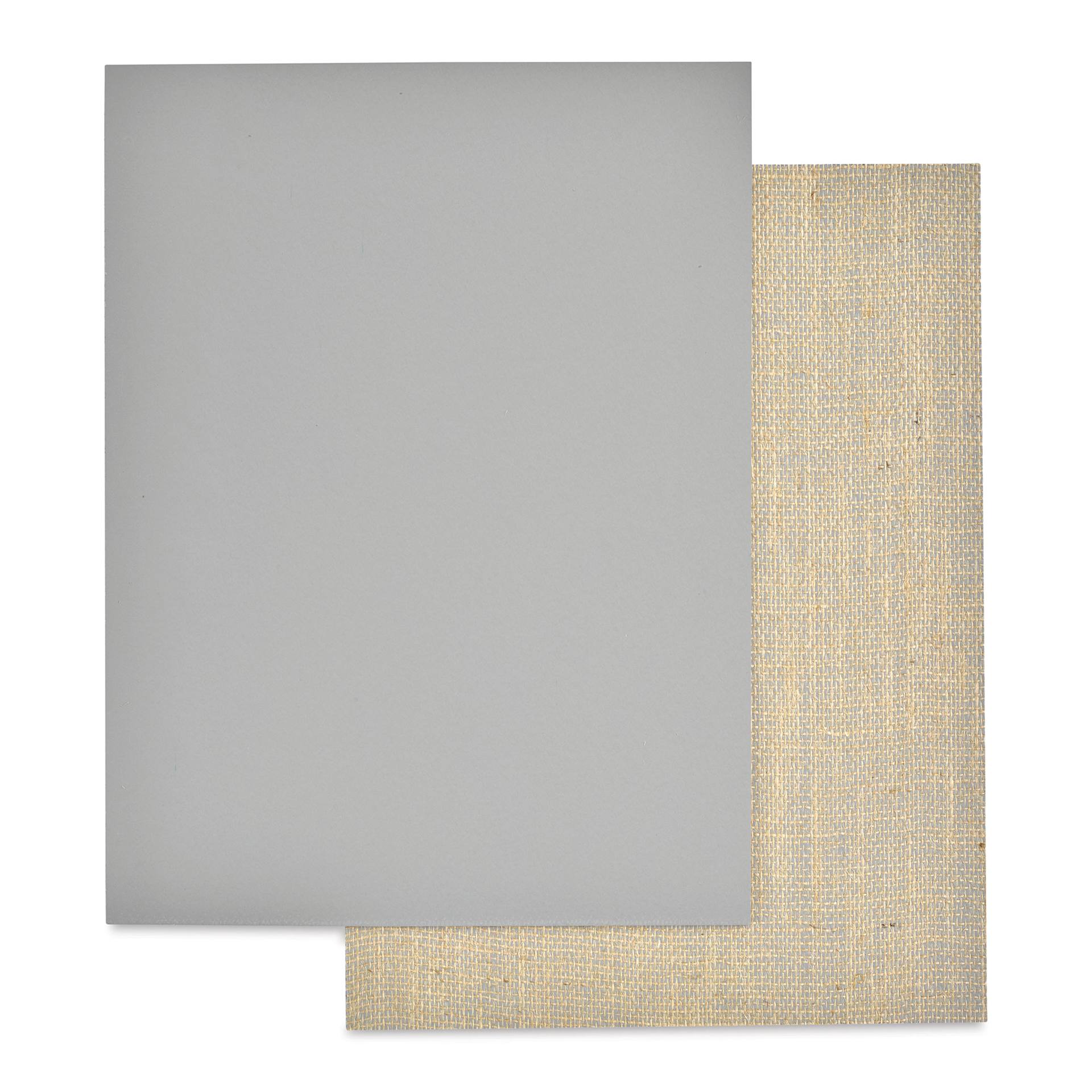 Essdee Lino Blocks - 12" x 16", Unmounted, Pkg of 10, front and back of lino blocks