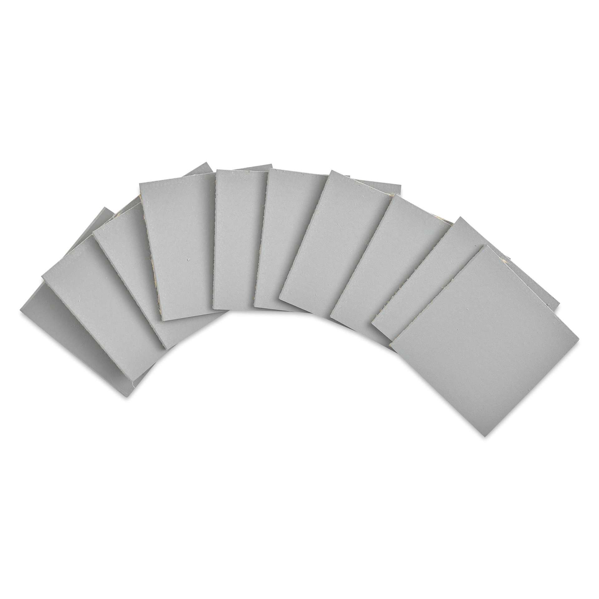 Essdee Lino Blocks - 3" x 3", Unmounted, Pkg of 10, front of lino blocks