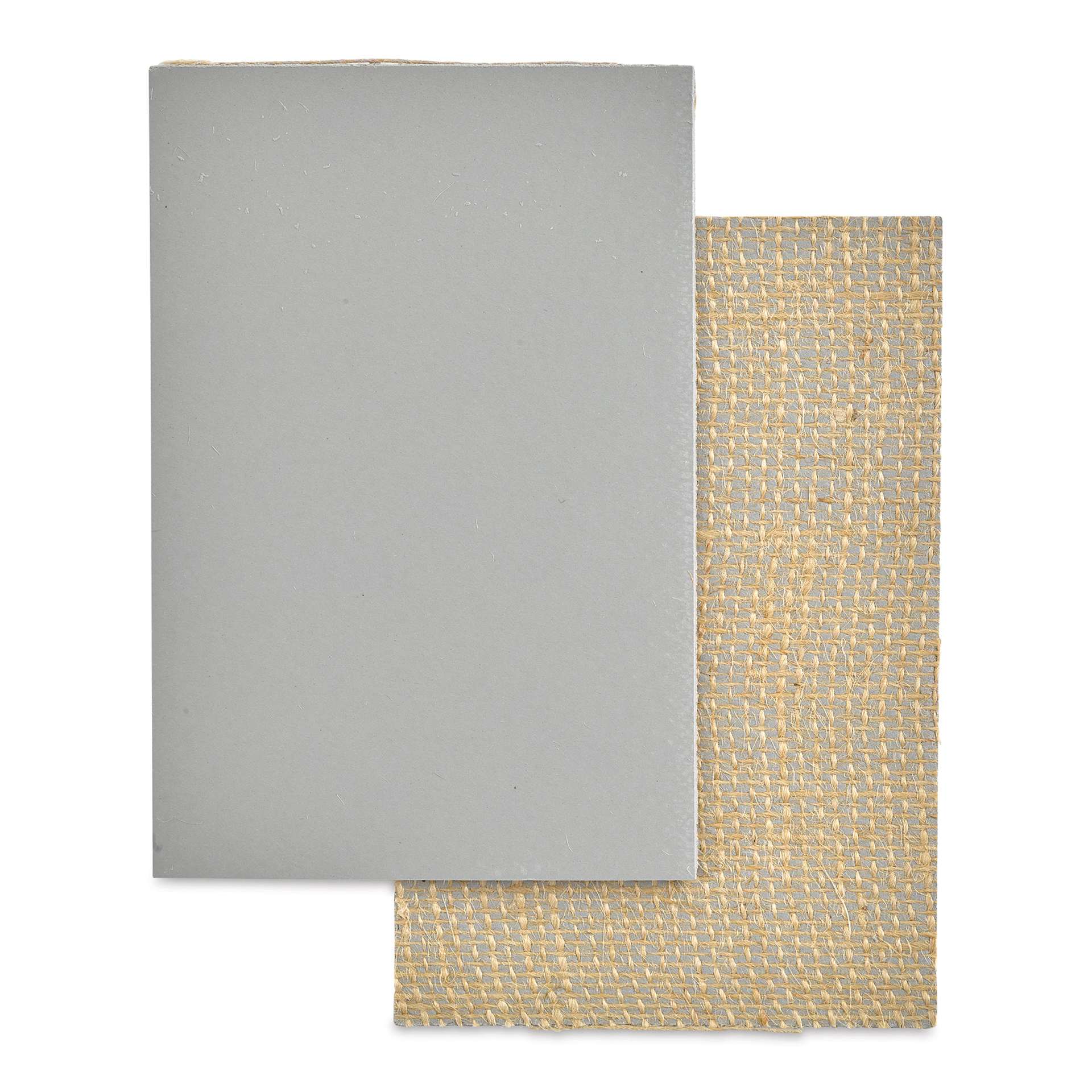 Essdee Lino Blocks - 6" x 4", Unmounted, Pkg of 10, front and back of lino blocks