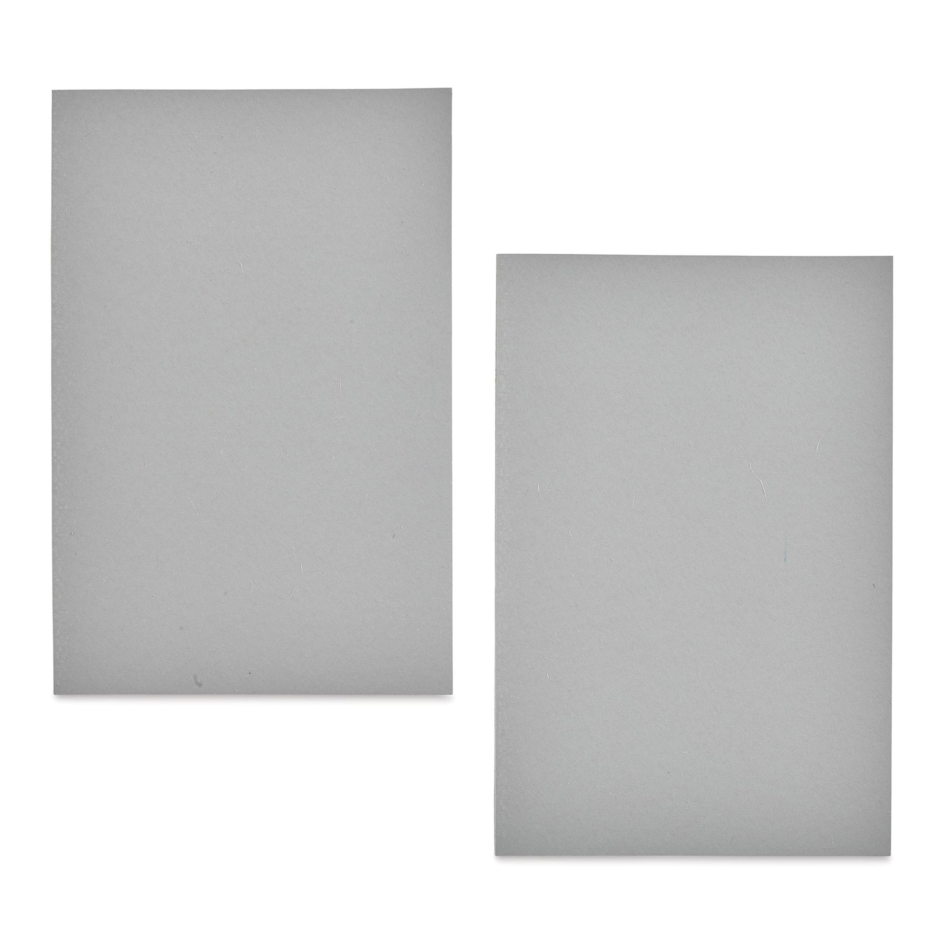 Essdee Lino Blocks - 6" x 4", Unmounted, Pkg of 2, front of lino blocks