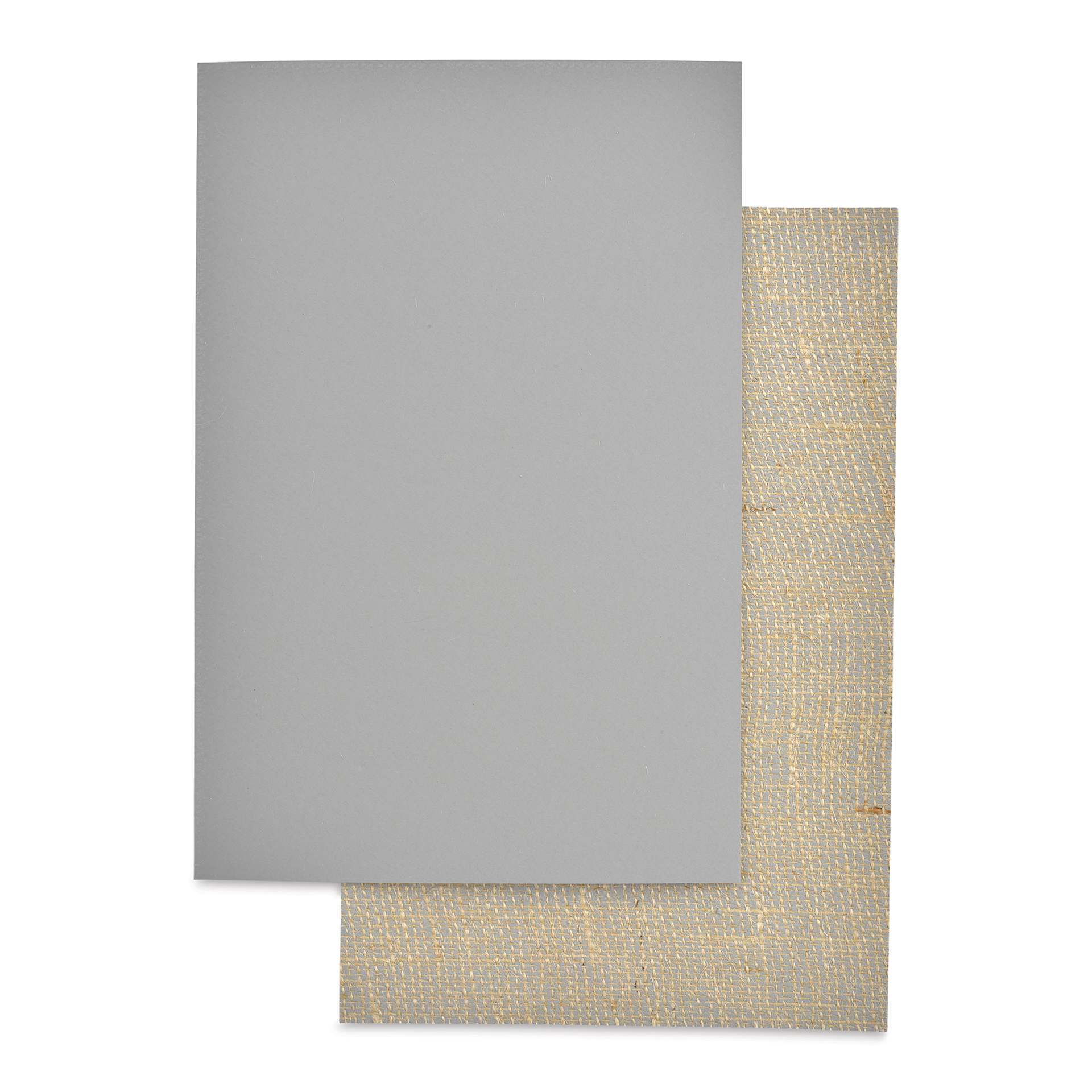 Essdee Lino Blocks - 8" x 12", Unmounted, Pkg of 10, front and back of lino blocks