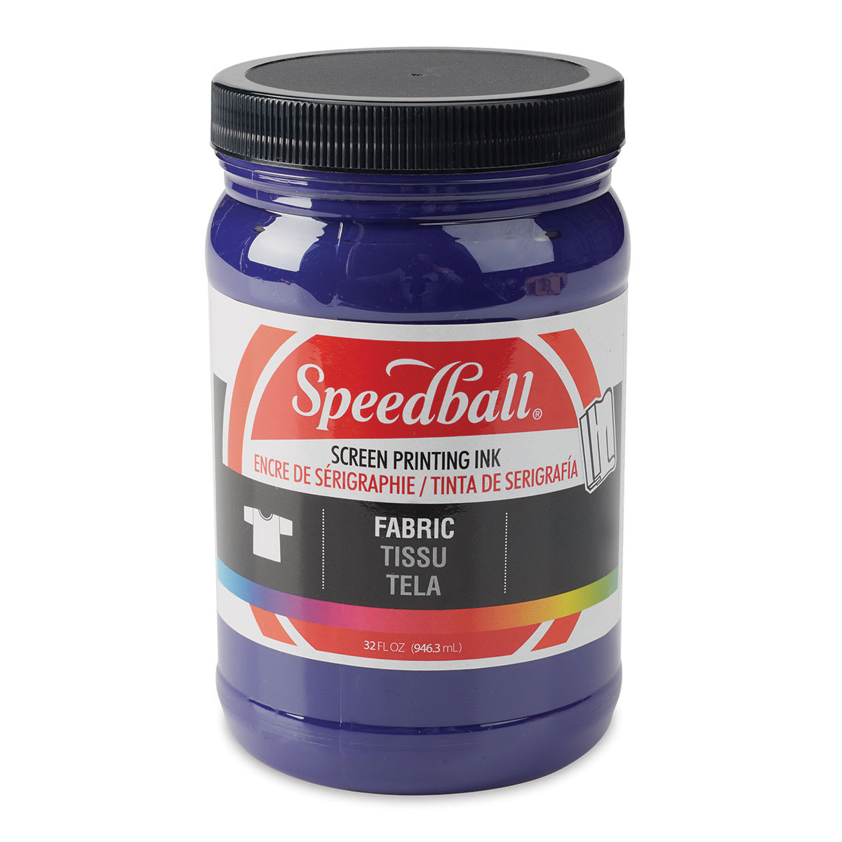 Speedball Fabric Screen Printing Ink - Violet, 32 oz, Jar
