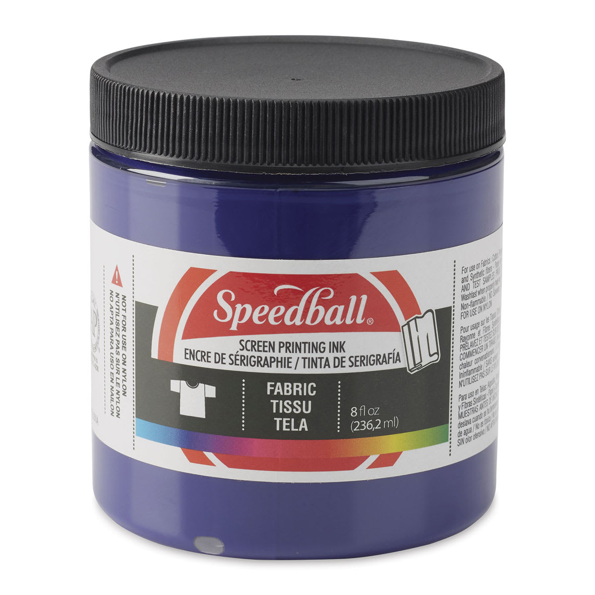 Speedball Fabric Screen Printing Ink - Violet, 8 oz, Jar
