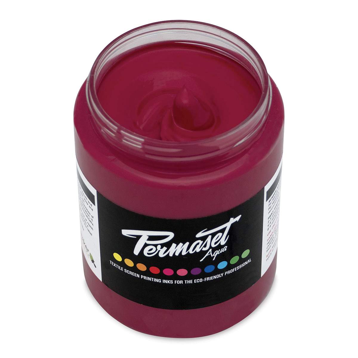 Permaset Aqua Fabric Ink - Supercover Mid Red, 300 ml
