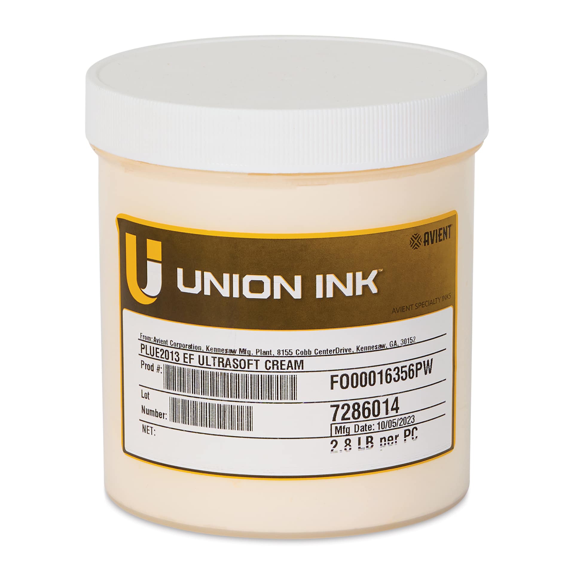Union Ultrasoft Plastisol Liberty Series Ink - Quart, Cream