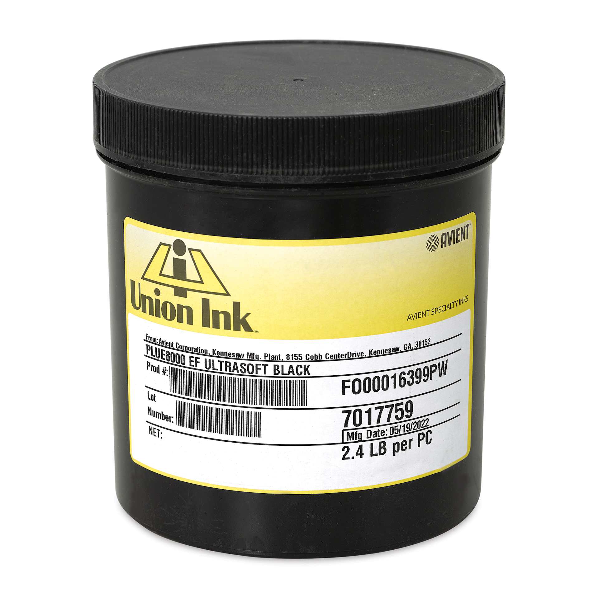 Union Ultrasoft Plastisol Liberty Series Ink - Quart, Black