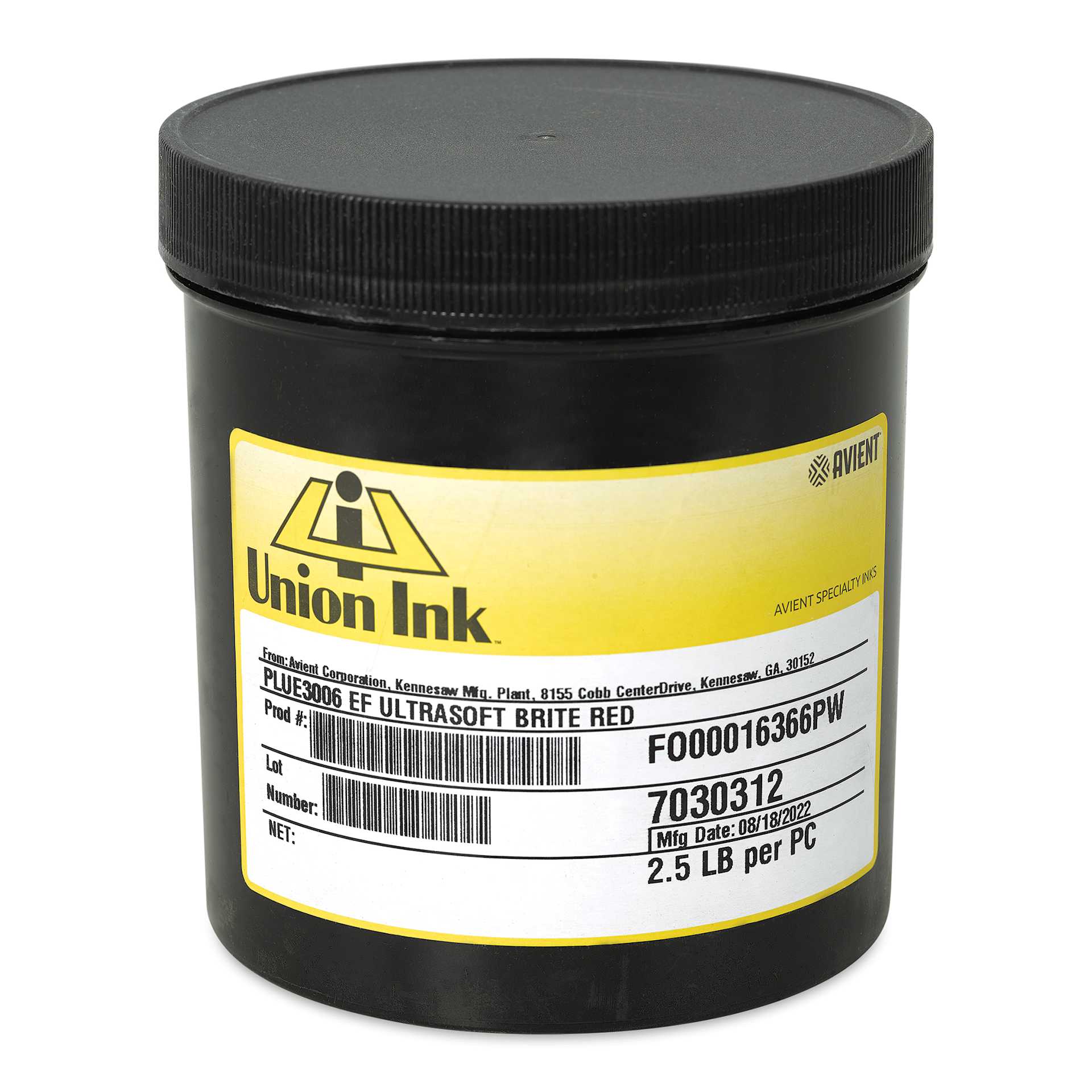 Union Ultrasoft Plastisol Liberty Series Ink - Quart, Brite Red
