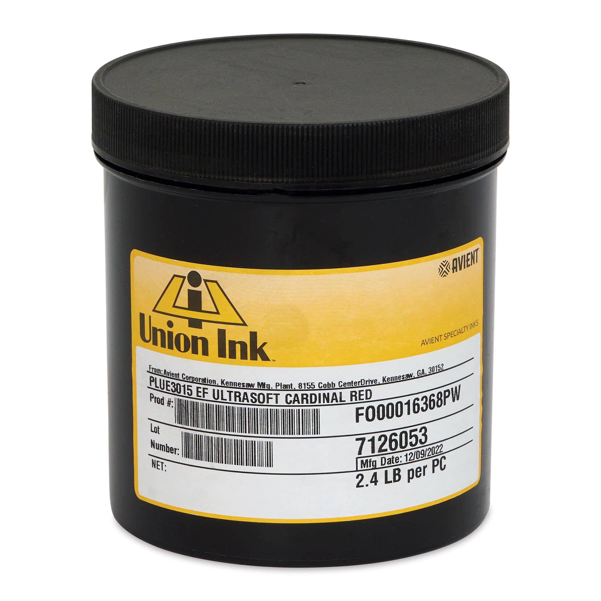 Union Ultrasoft Plastisol Liberty Series Ink - Quart, Cardinal Red