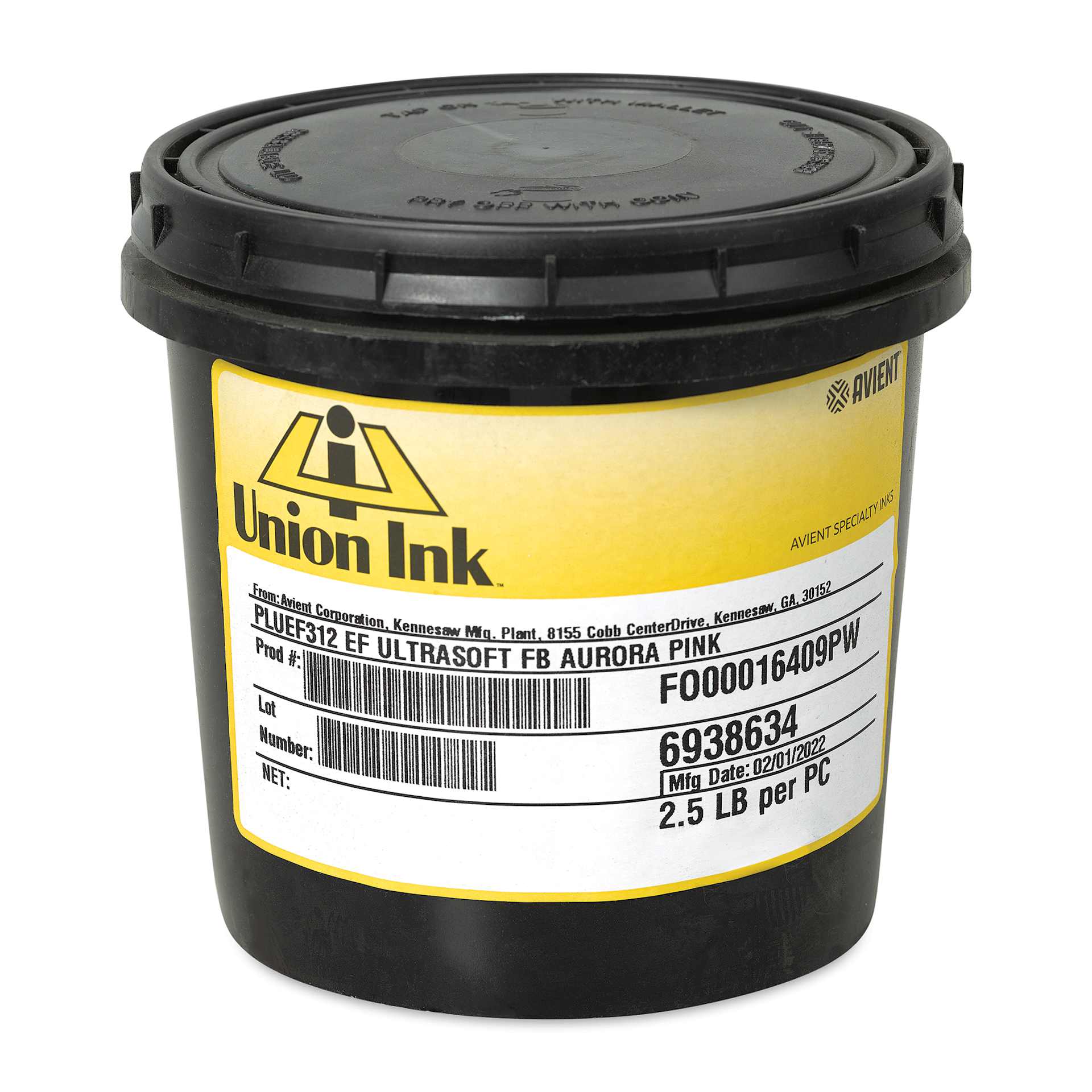 Union Ultrasoft Plastisol Liberty Series Ink - Quart, Aurora Pink