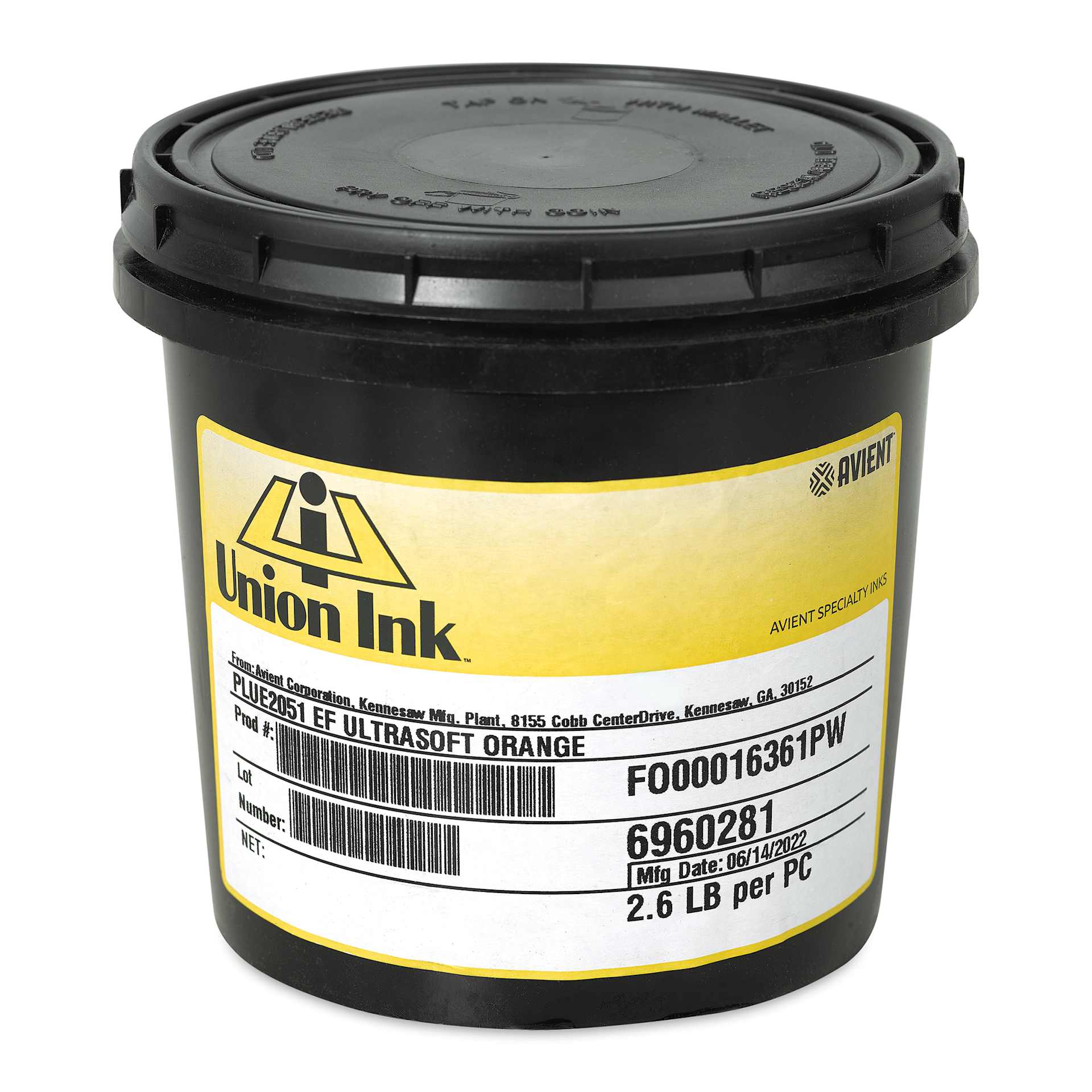 Union Ultrasoft Plastisol Liberty Series Ink - Quart, Orange