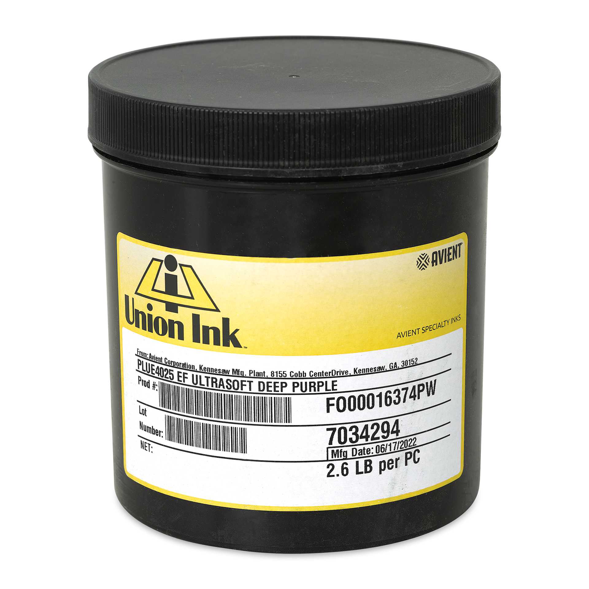 Union Ultrasoft Plastisol Liberty Series Ink - Quart, Deep Purple