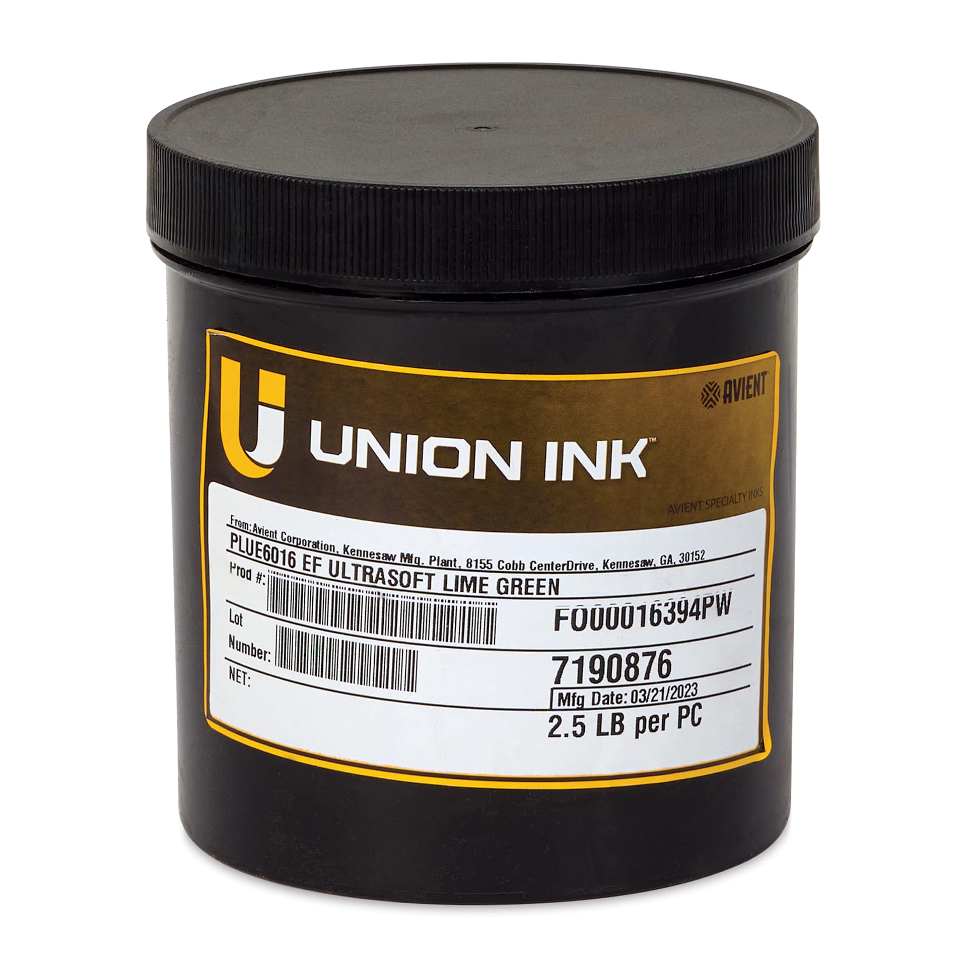 Union Ultrasoft Plastisol Liberty Series Ink - Quart, Lime Green