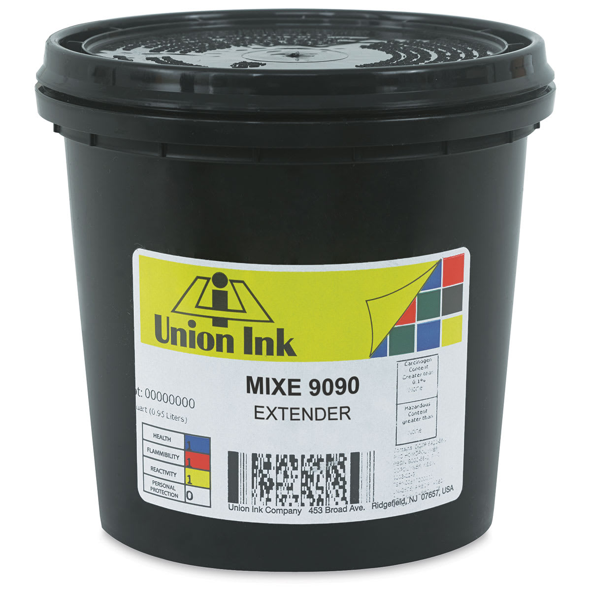 Union Maxopake Liberty Series Ink Extender - Front of Quart tub of Extender