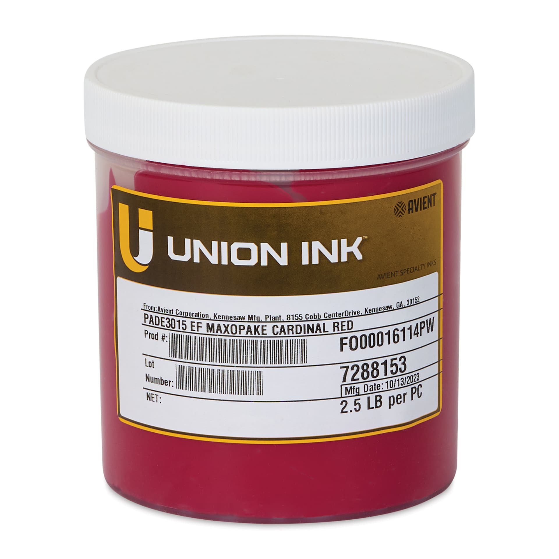 Union Maxopake Liberty Series Ink - Quart, Cardinal Red
