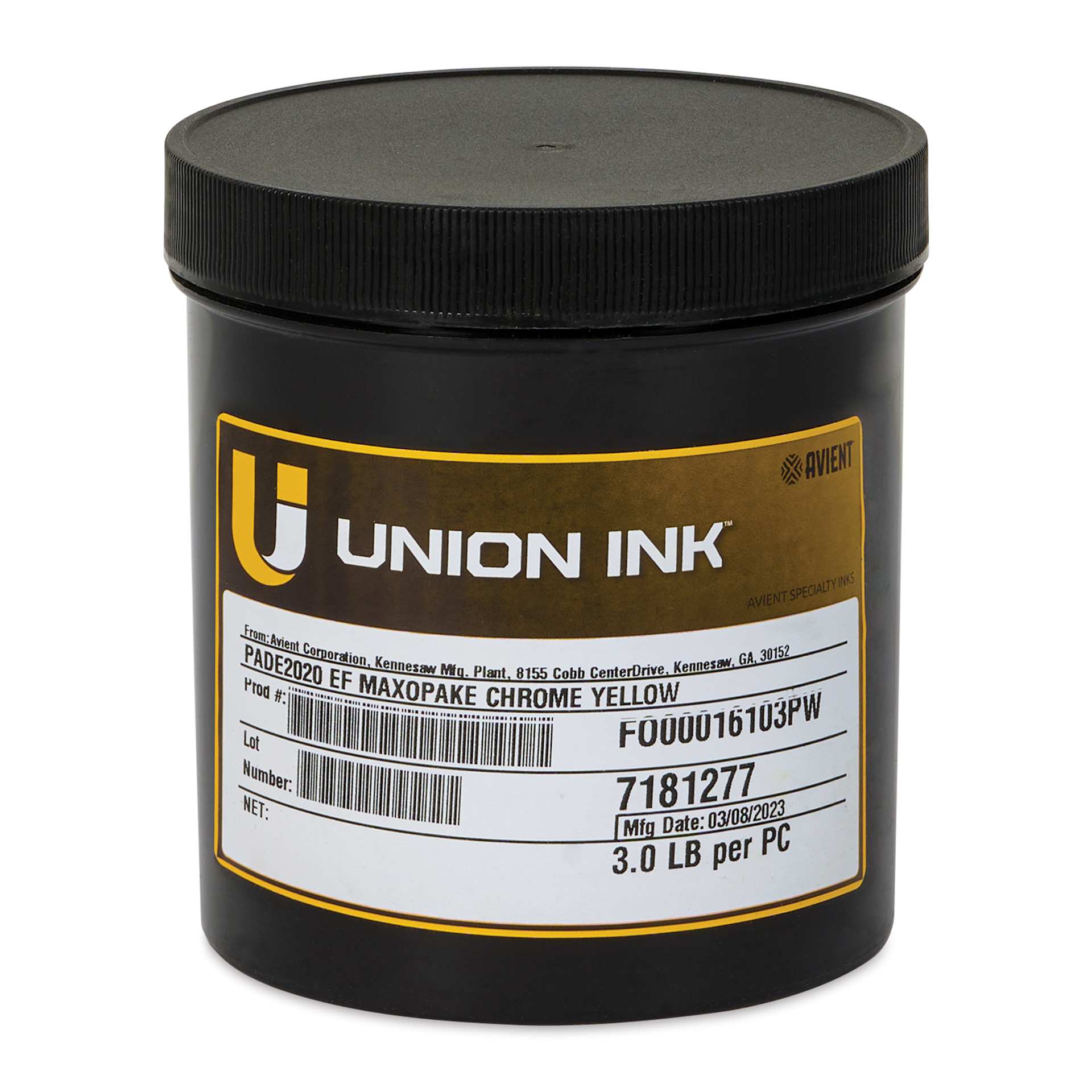 Union Maxopake Liberty Series Ink - Quart, Chrome Yellow