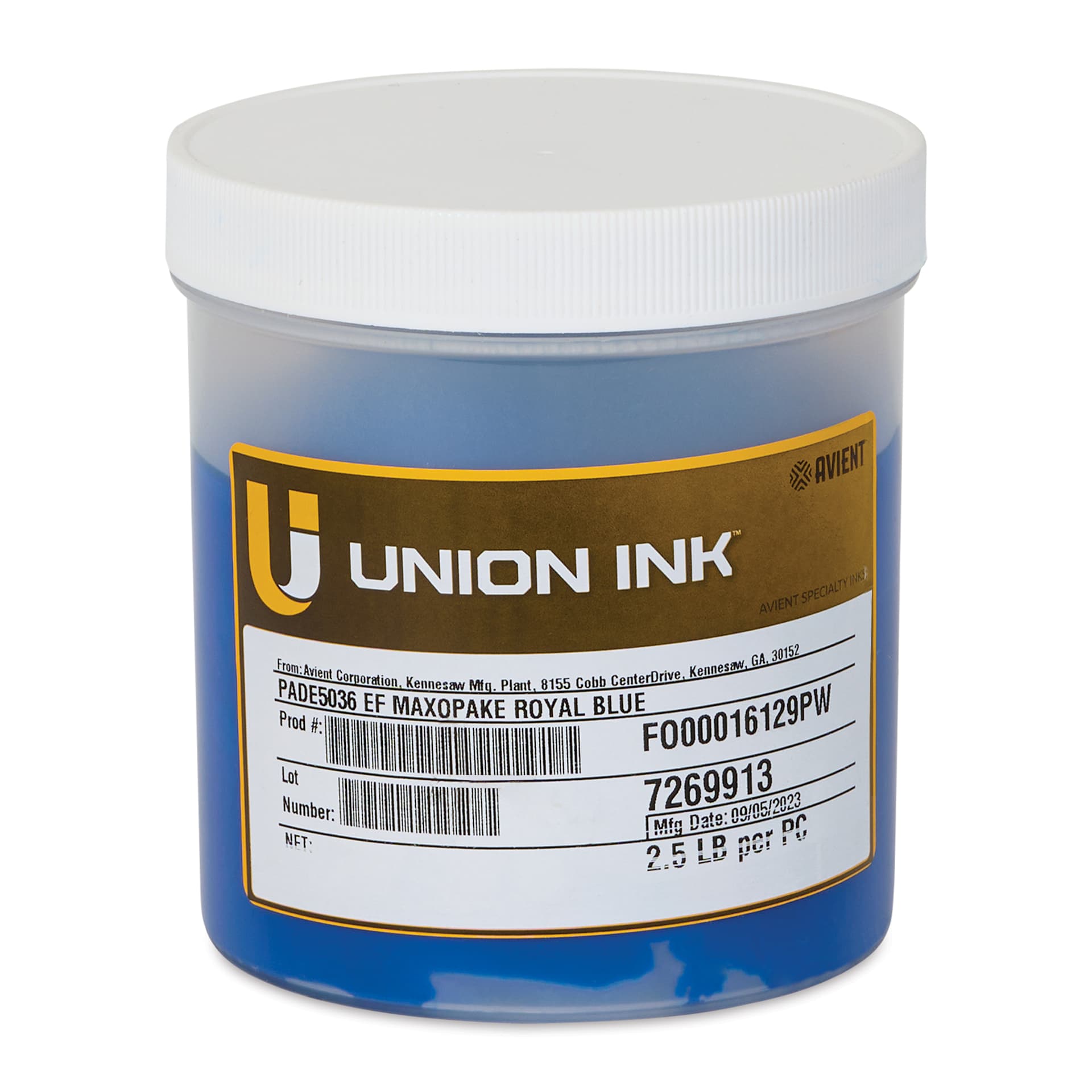 Union Maxopake Liberty Series Ink - Quart, Royal Blue