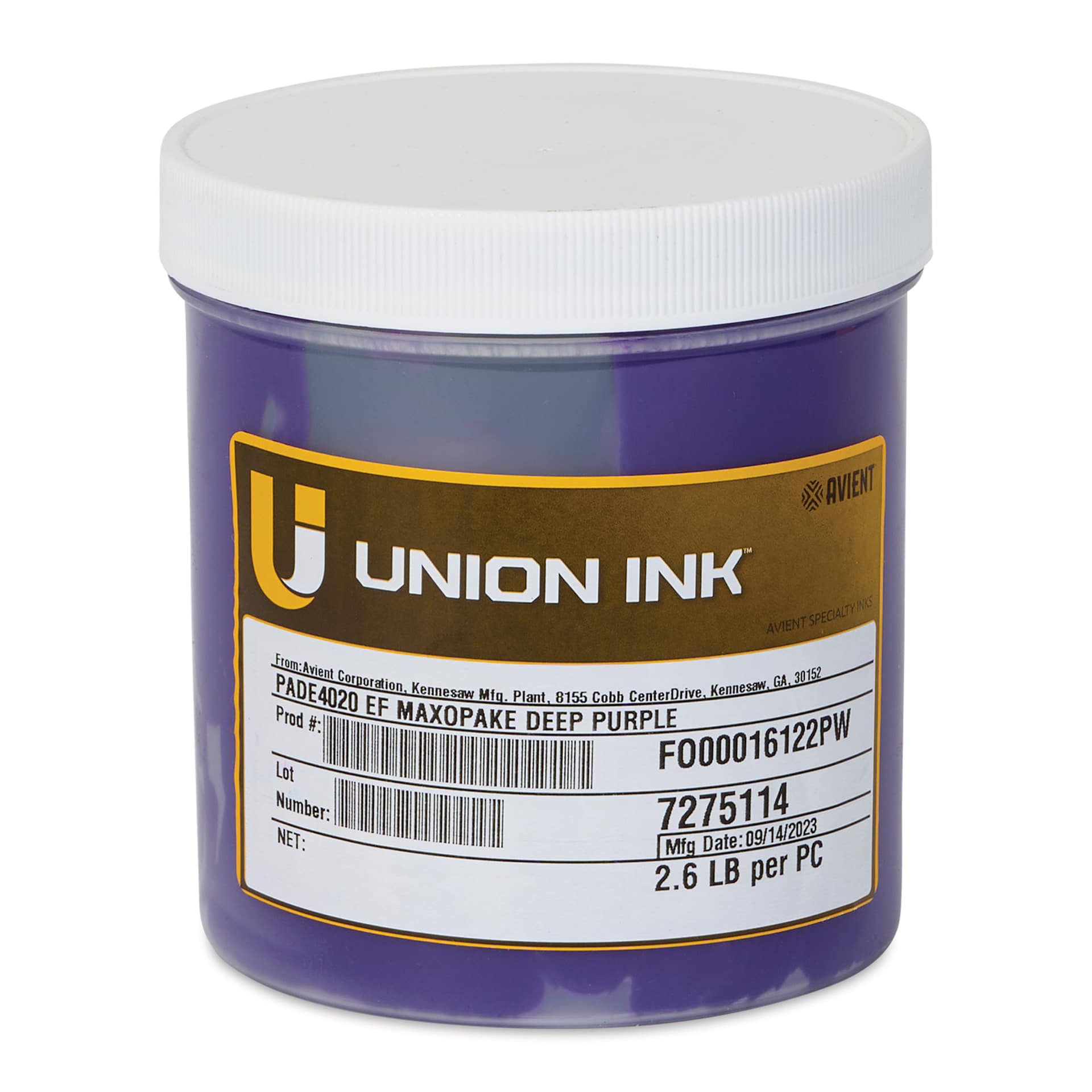 Union Maxopake Liberty Series Ink - Quart, Deep Purple