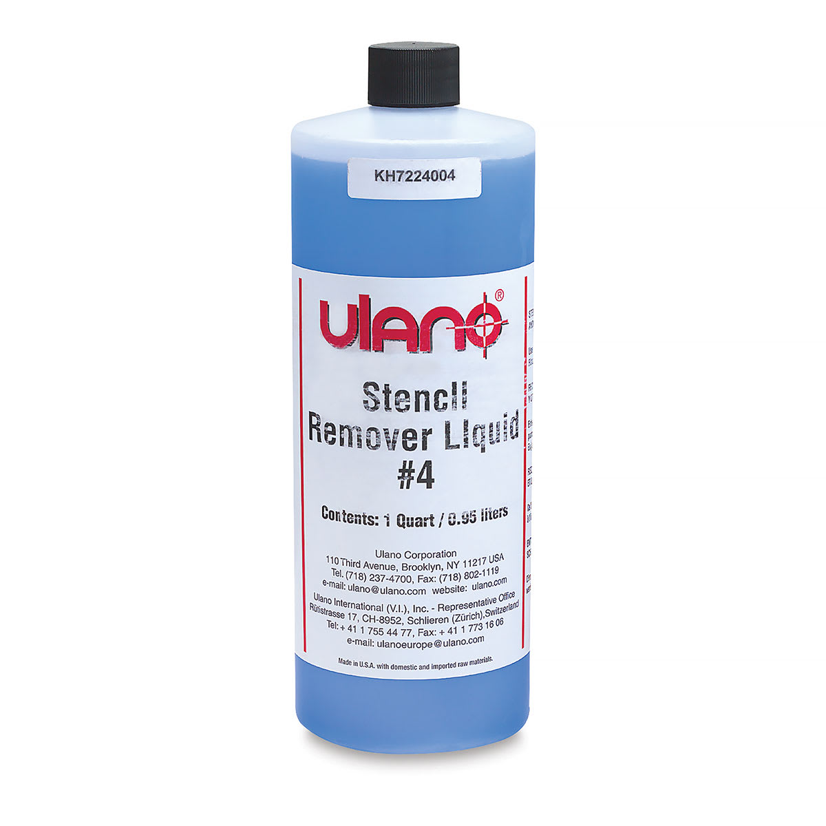 Ulano Stencil Remover No. 4 - Quart