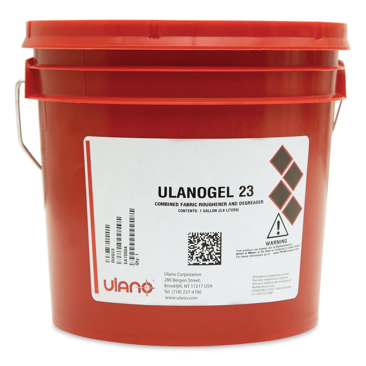 Ulanogel No. 23 Fabric Abrader and Degreaser - Gallon