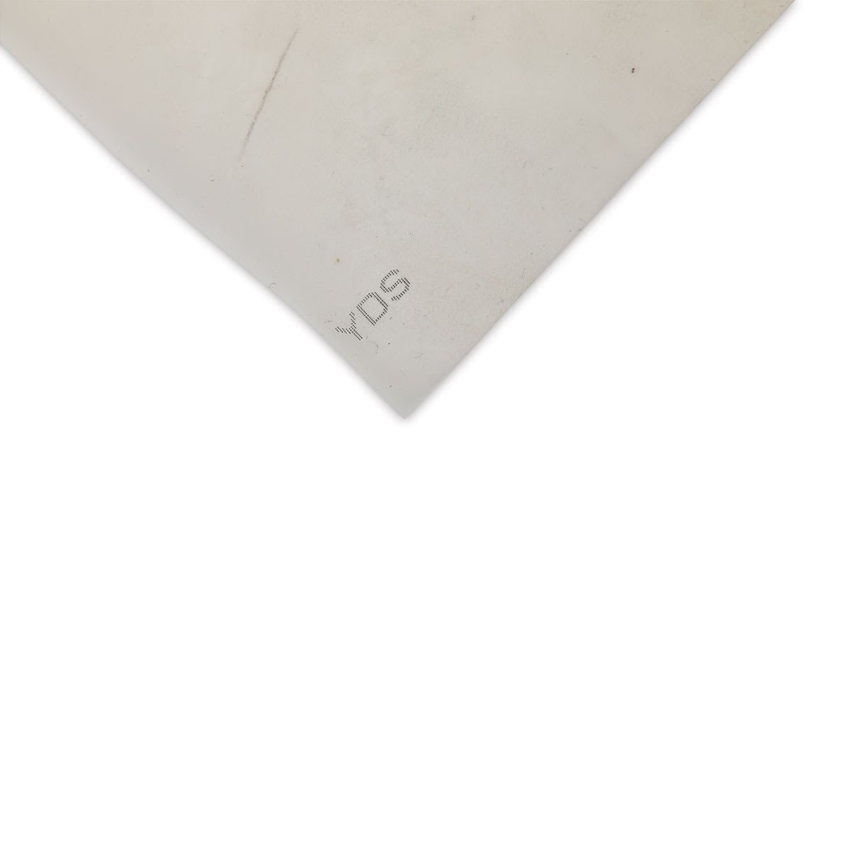 Monofilament Polyester Screen Fabric - 45" x 1 yard, 200 TPI - close-up of corner