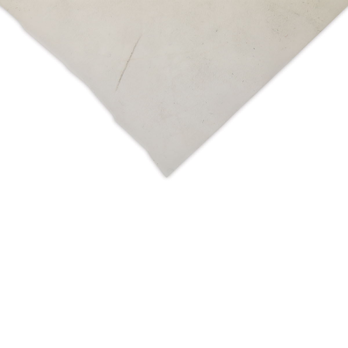 Monofilament Polyester Screen Fabric - 55" x 1 yard, 232 TPI - close-up of corner