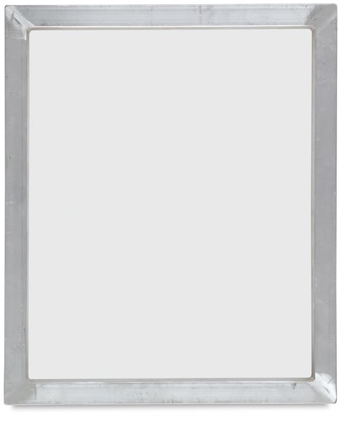 Printer's Edge Aluminum Screen Printing Frame - Aluminum Screen Printing Frame, White (Front View) Printer's Edge Aluminum Screen Printing Frame - Aluminum Screen Printing Frame, White (Front View)