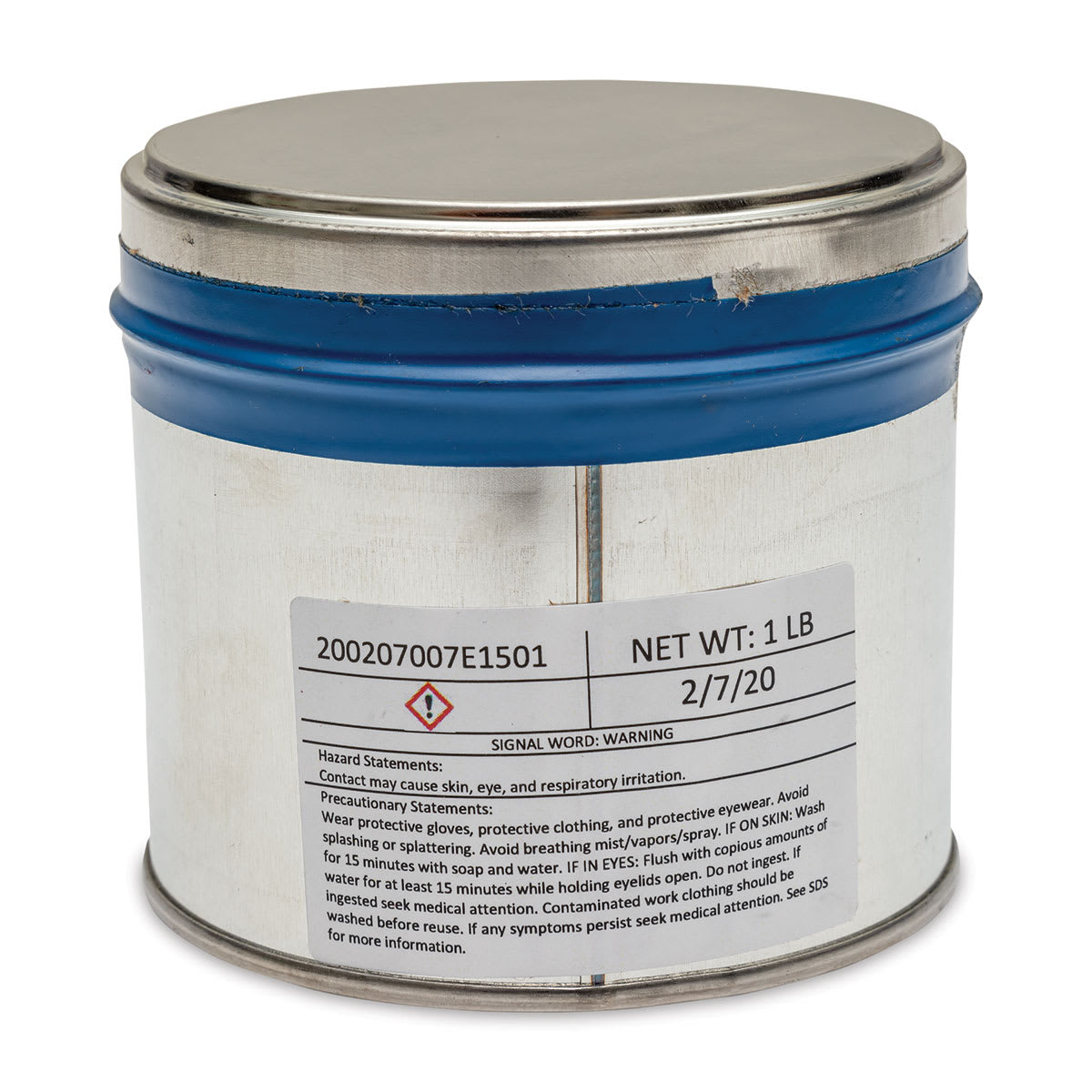 Hanco Oil Based Etching Ink - 1 lb, Milori Blue - back