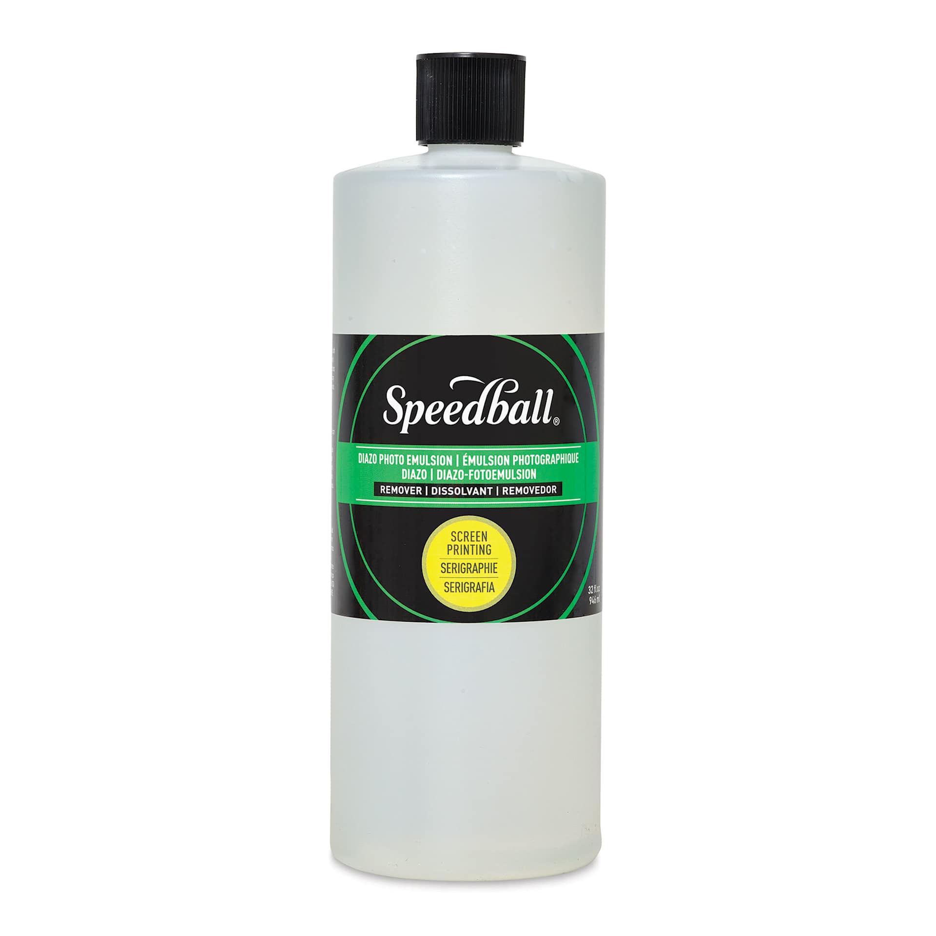 Speedball Diazo Photo Emulsion Remover - 32 oz, front of bottle
