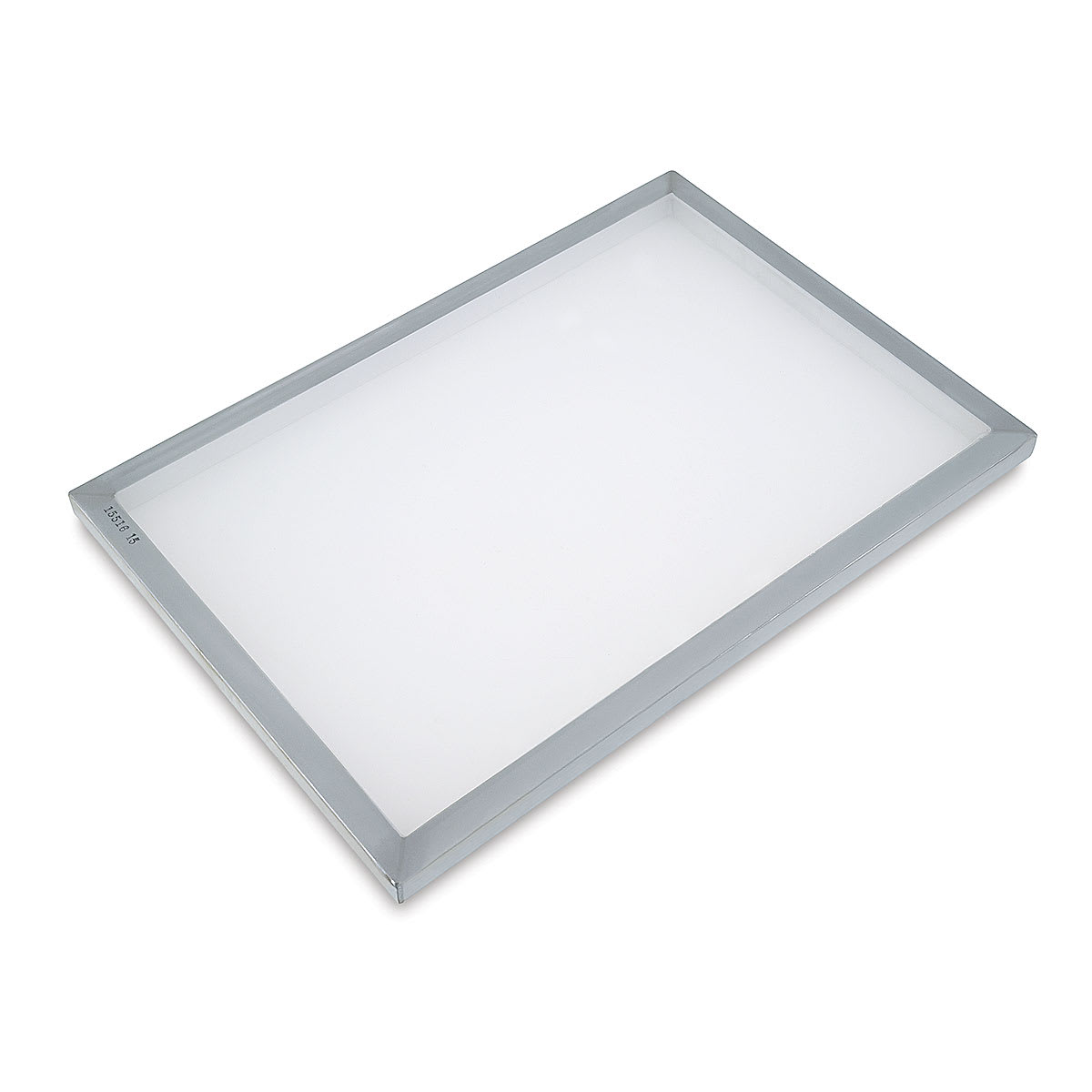 Speedball Screen Printing Frame - 158 Mesh, White, 25" x 36" - top view, angled