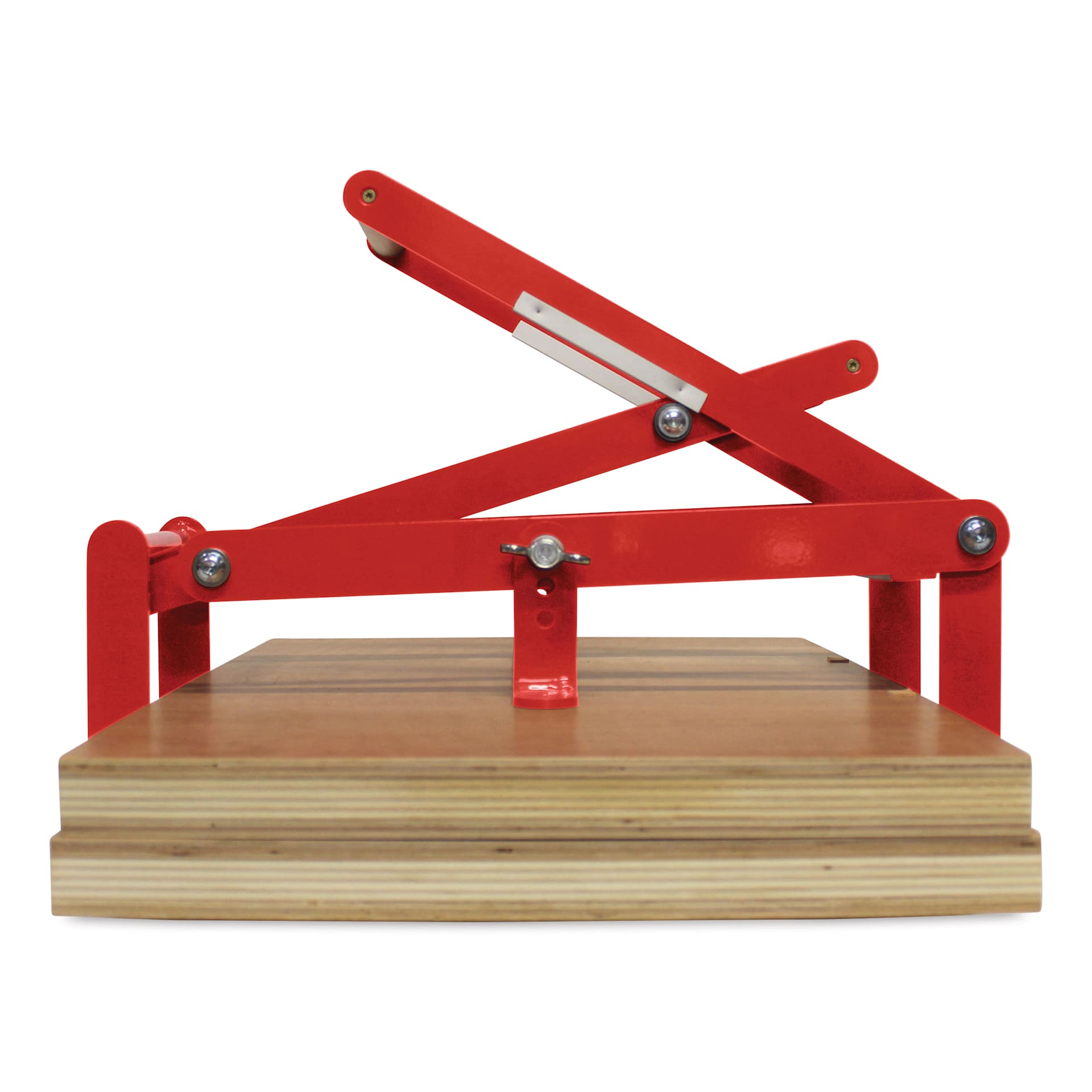 Woodzilla Hand Lino Press - Red, 16-1/2" x 23-3/8"