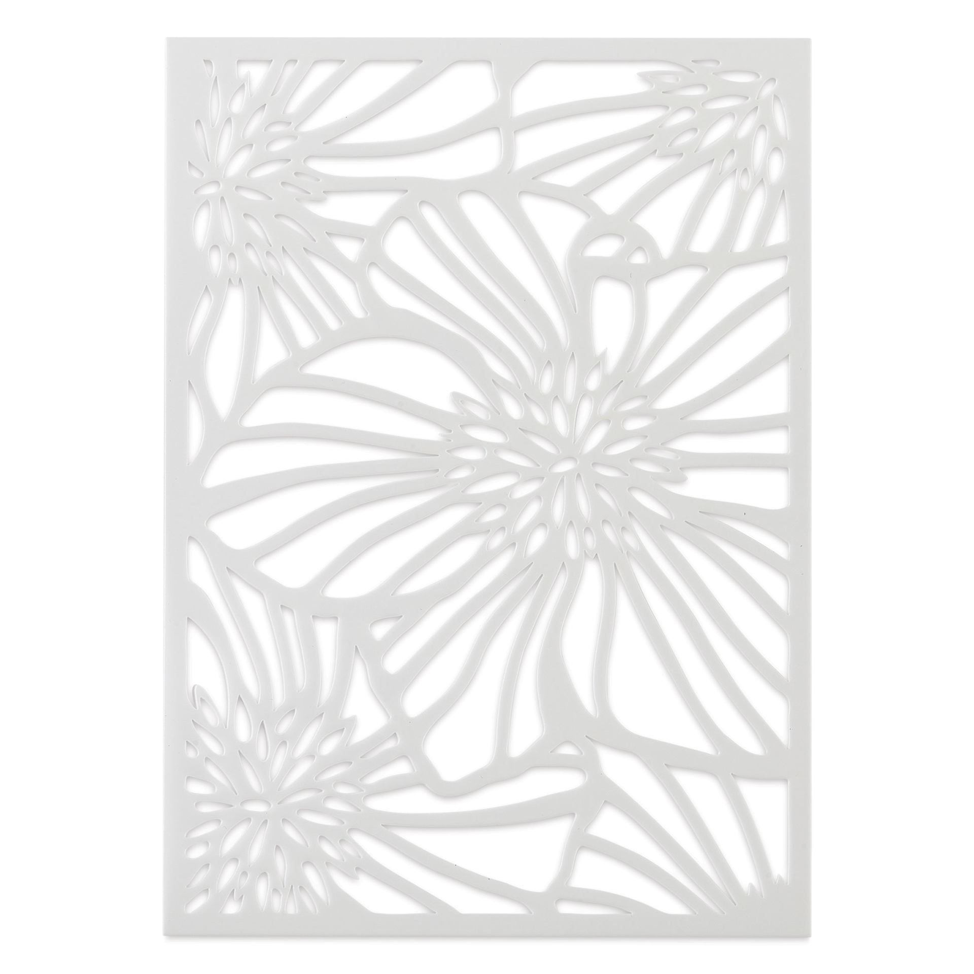 Gelli Arts Stencil - Hellebore, 5" x 7" - out of packaging