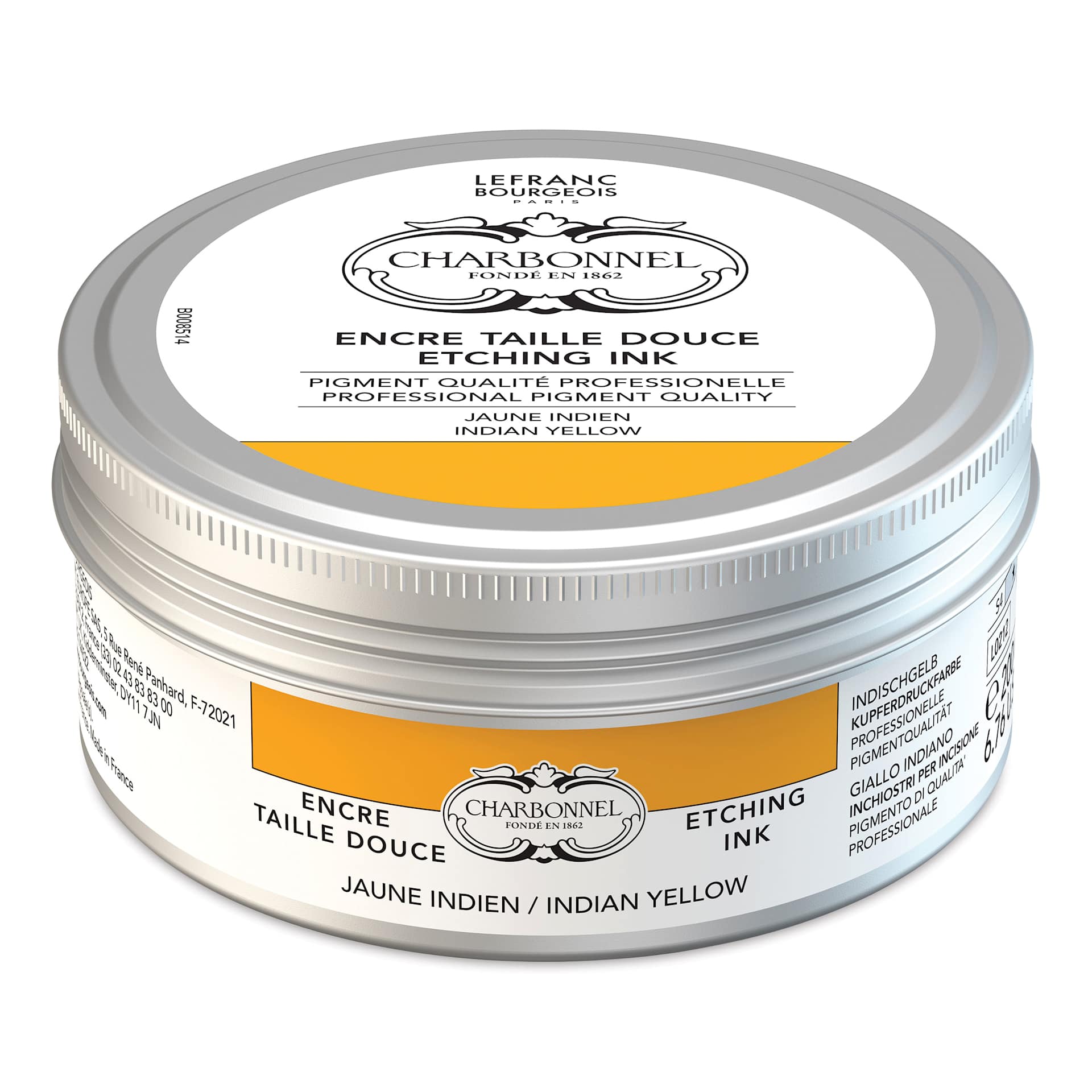 Charbonnel Etching Ink - Indian Yellow, 200 ml