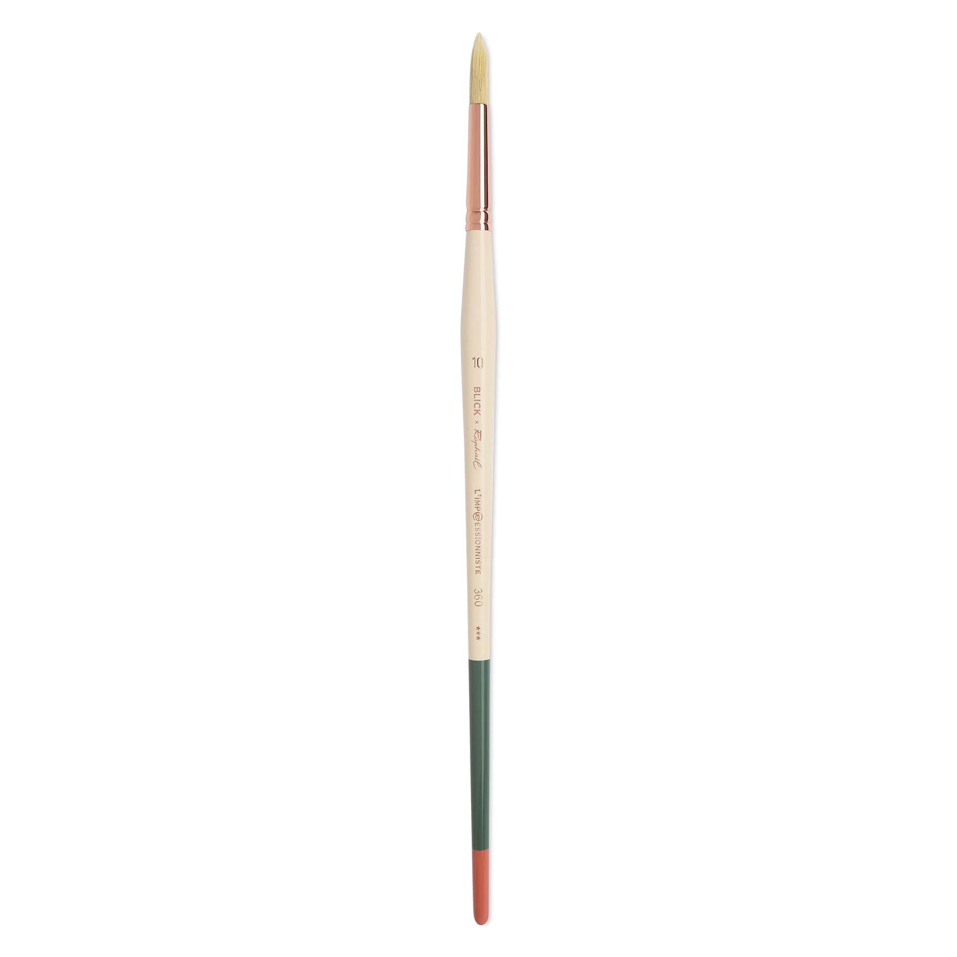 Blick x Raphaël L'Impressionniste Synthetic Bristle Brush - Round, Size 10, Long Handle