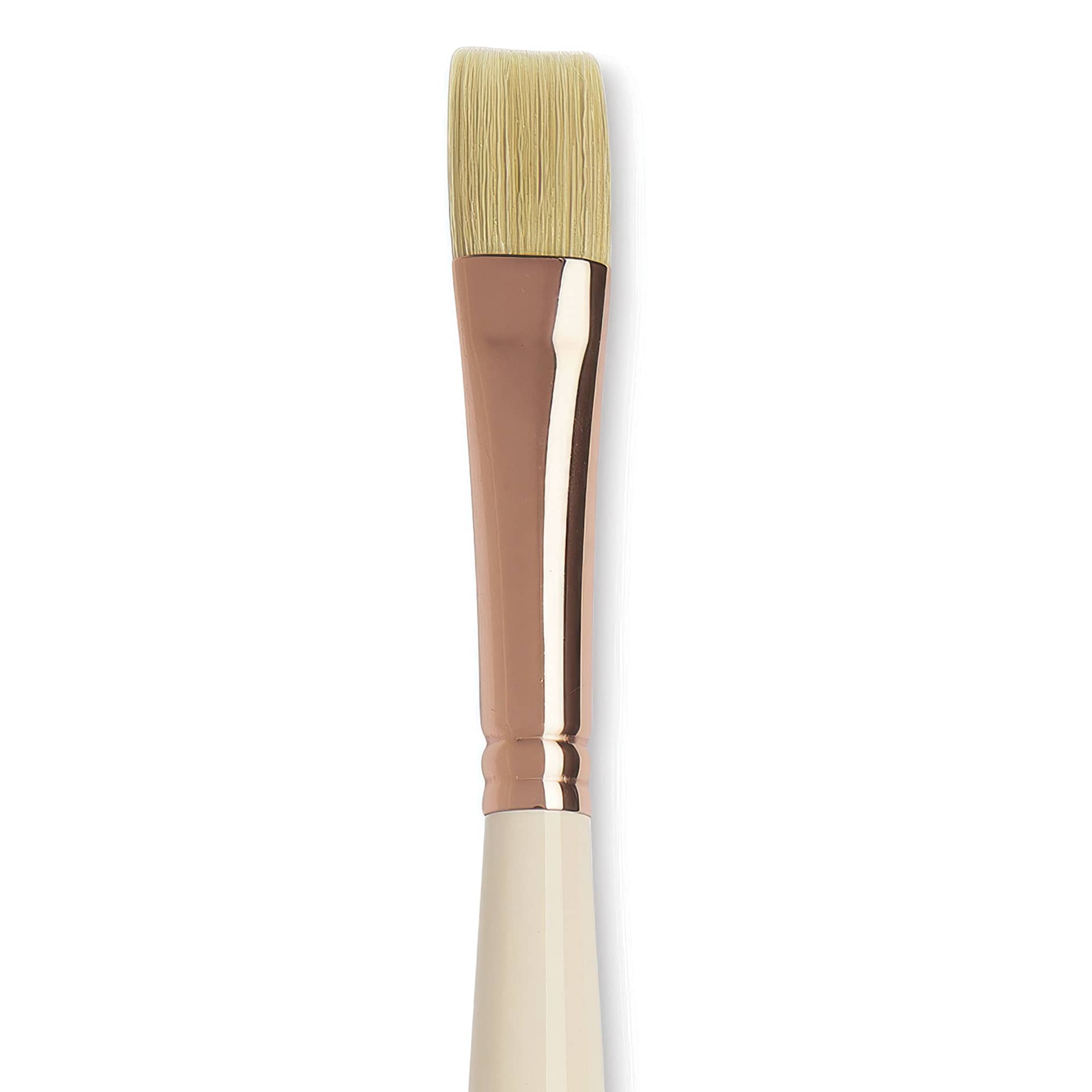 Blick x Raphaël L'Impressionniste Synthetic Bristle Brush - Bright, Size 16, Long Handle close up