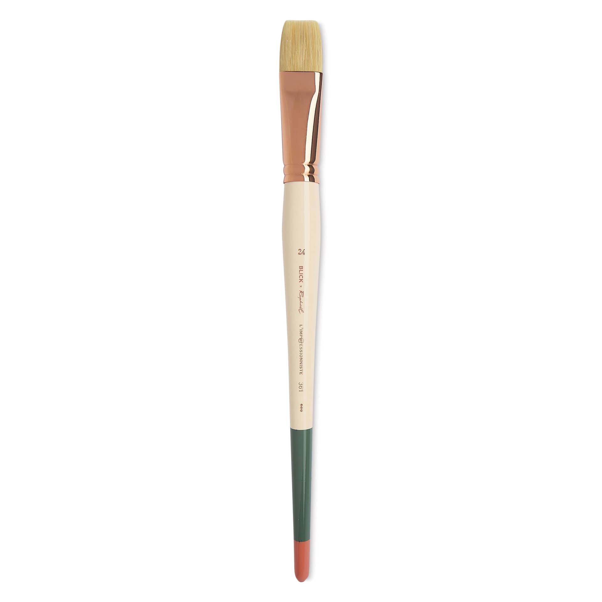 Blick x Raphaël L'Impressionniste Synthetic Bristle Brush - Bright, Size 24, Long Handle