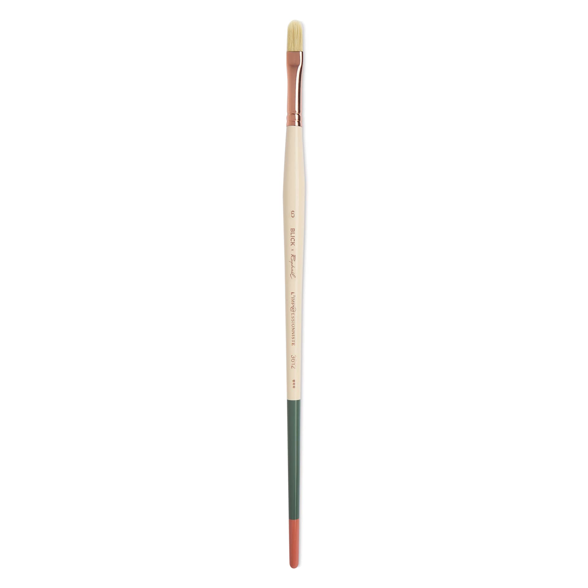 Blick x Raphaël L'Impressionniste Synthetic Bristle Brush - Filbert, Size 6, Long Handle