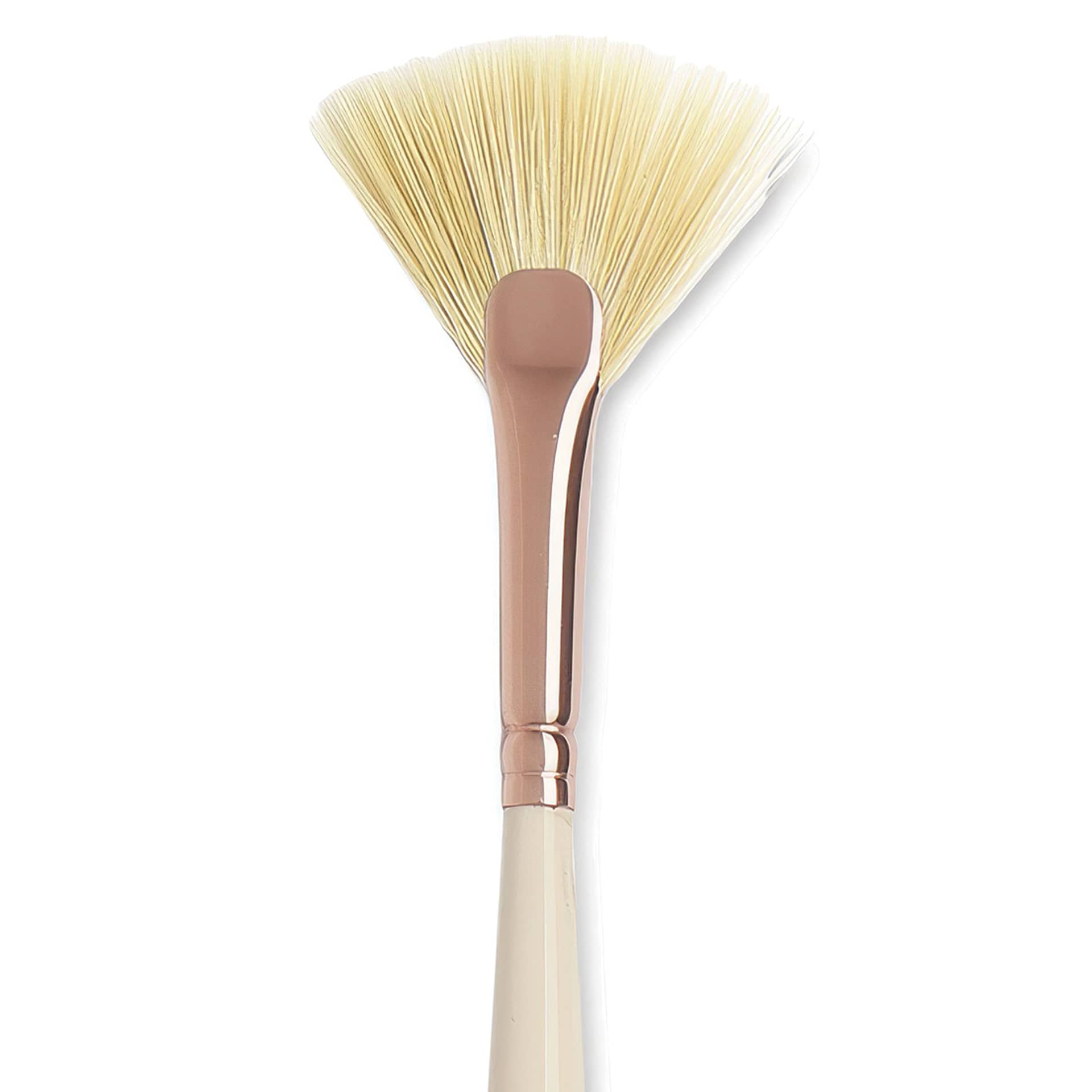 Blick x Raphaël L'Impressionniste Synthetic Bristle Brush - Fan, Size 6, Long Handle close up