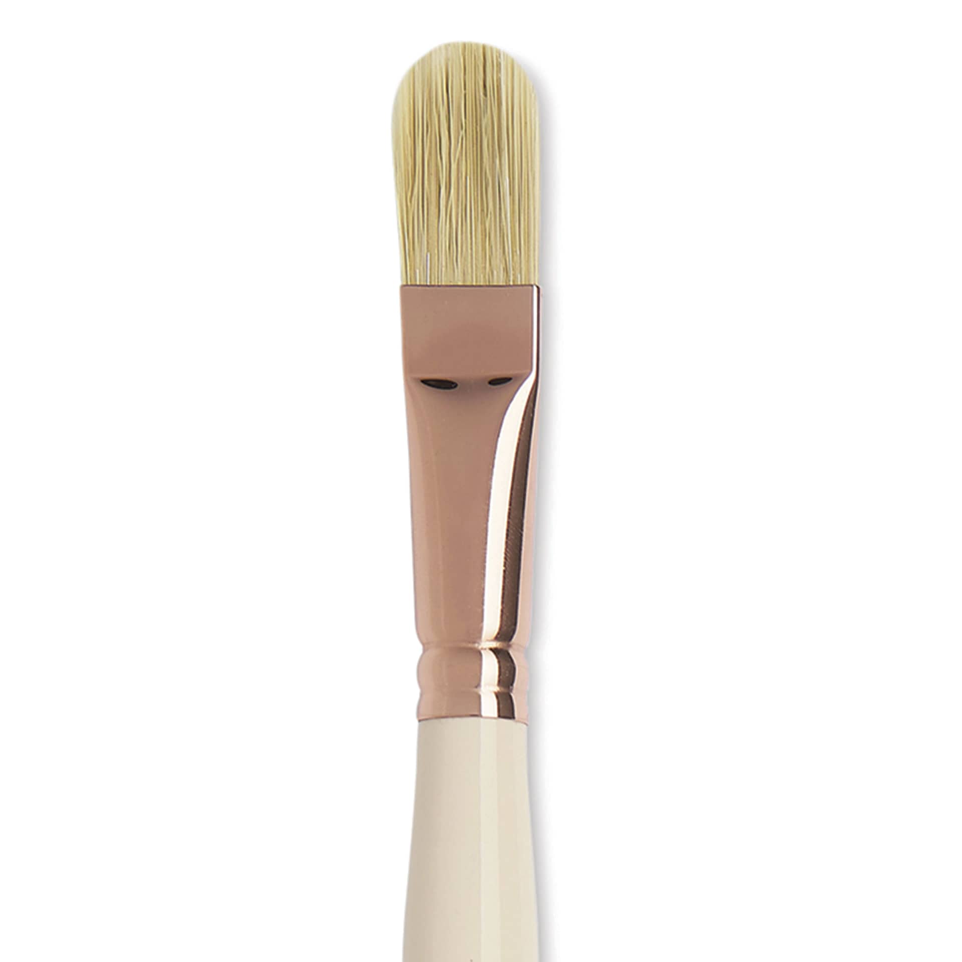 Blick x Raphaël L'Impressionniste Synthetic Bristle Brush - D-Brush, Size 16, Long Handle close up