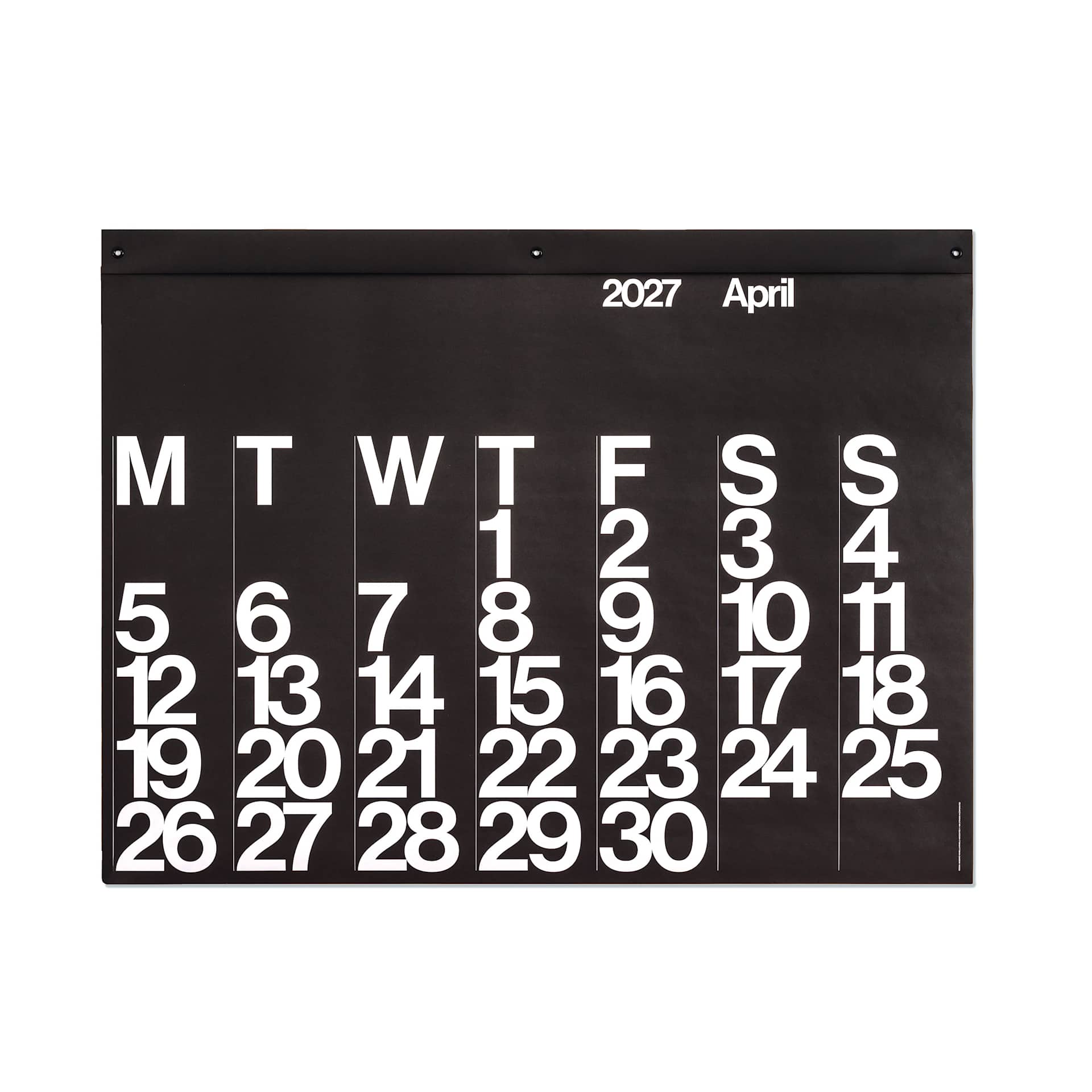 Stendig 2027 Wall Calendar, April