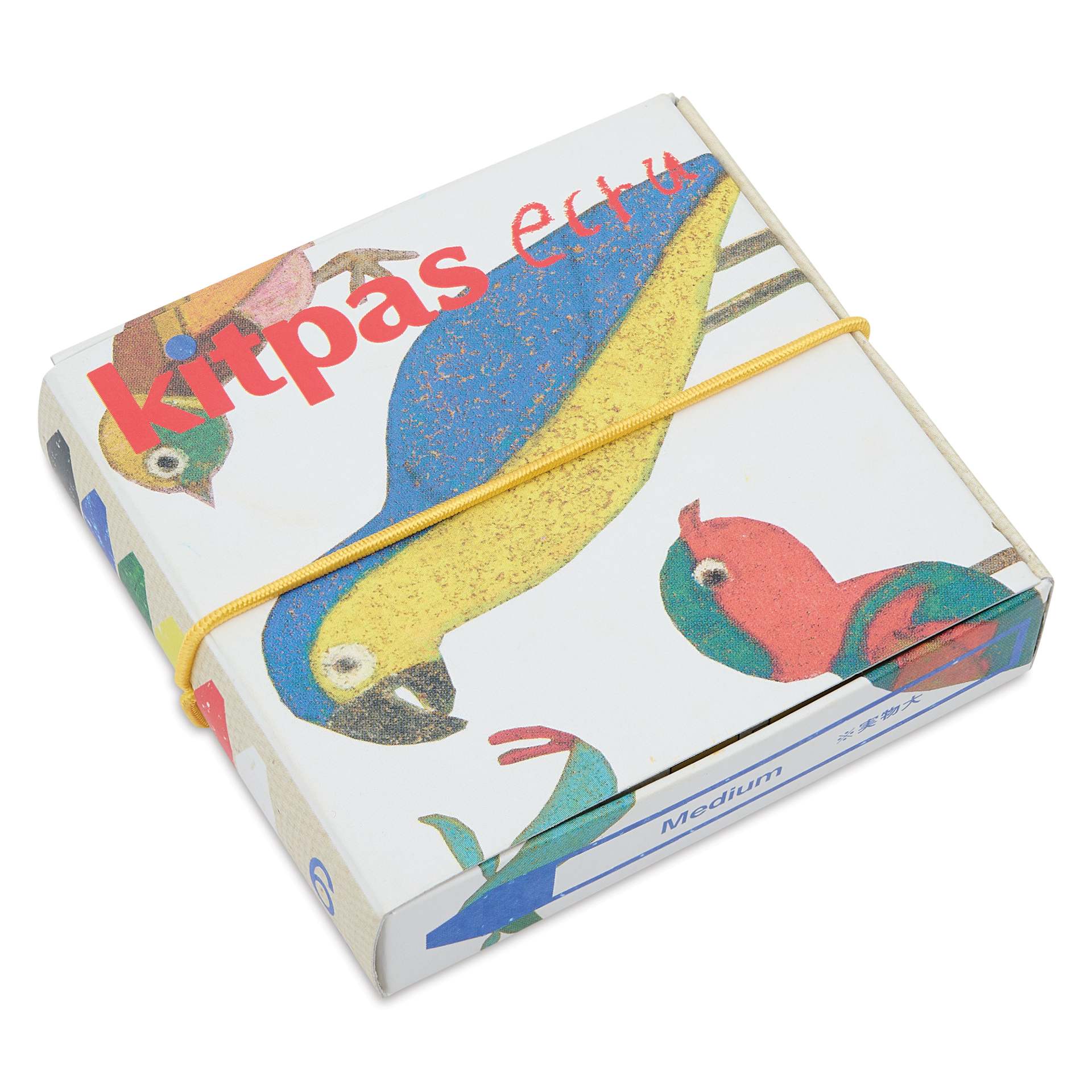 Kitpas by Artist Rice Wax Crayon Set - Bird, Set of 6