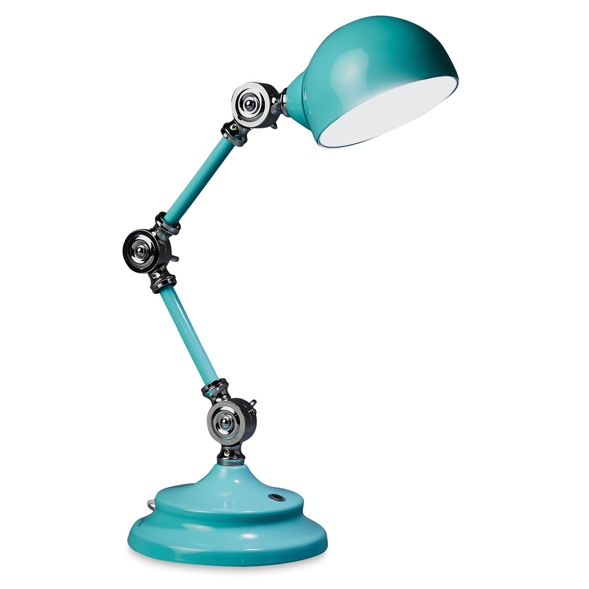 OttLite LED Revive Table Lamps - Side view of Turquoise Table Lamp OttLite LED Revive Table Lamps - Side view of Turquoise Table Lamp