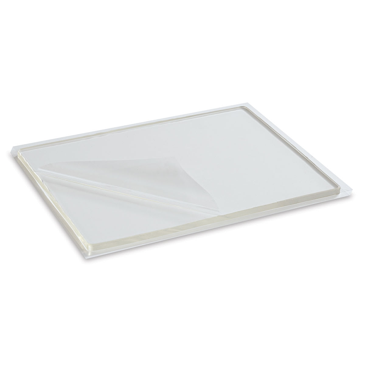Gelli Arts Gel Printing Plate - 9" x 12" x 3/8", Rectangle, plate laid out