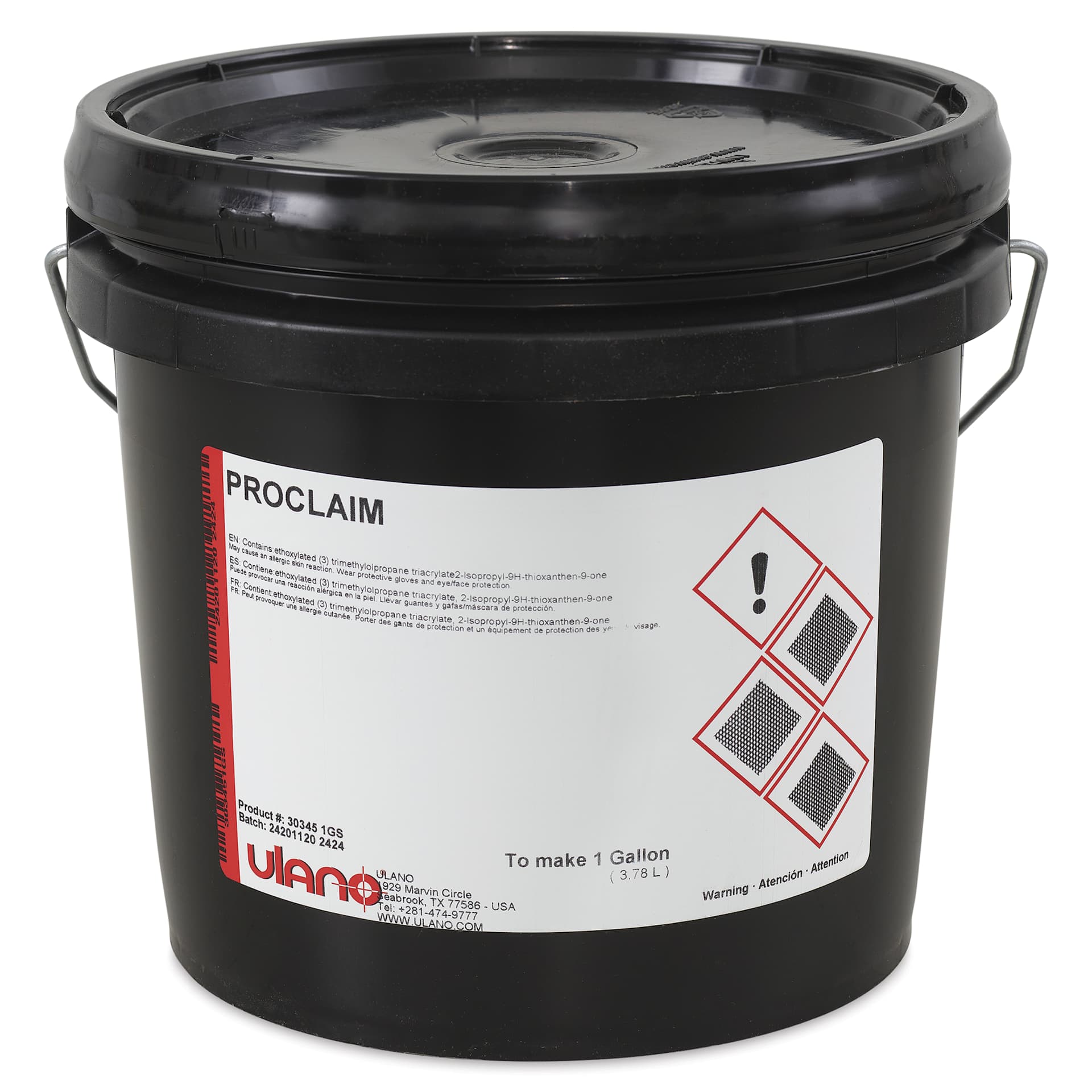 Ulano Proclaim Emulsion - 128 oz, Blue