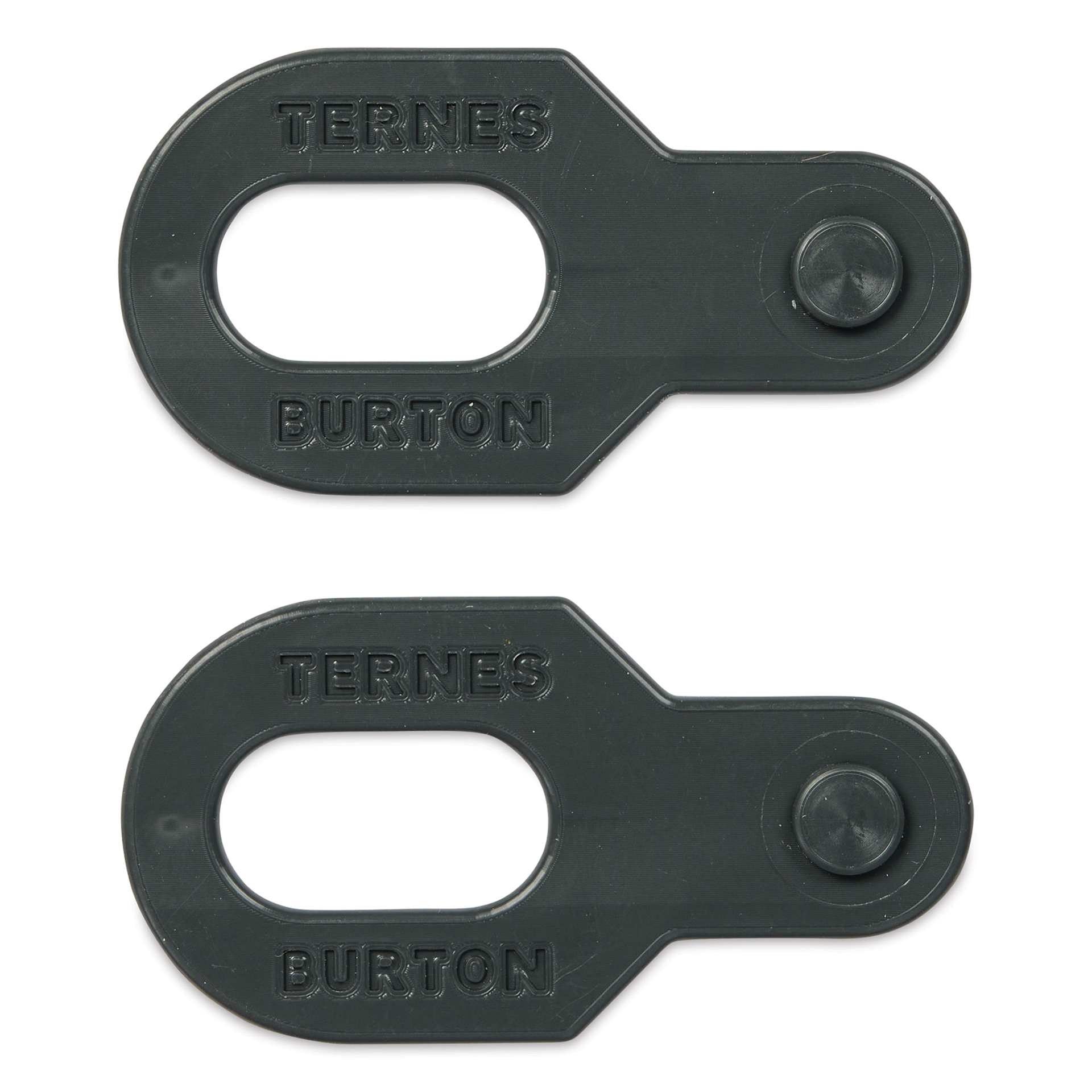 Ternes-Burton Plastic Register Pins - Dark Gray, 9/32" x 0.065", Pkg of 2
