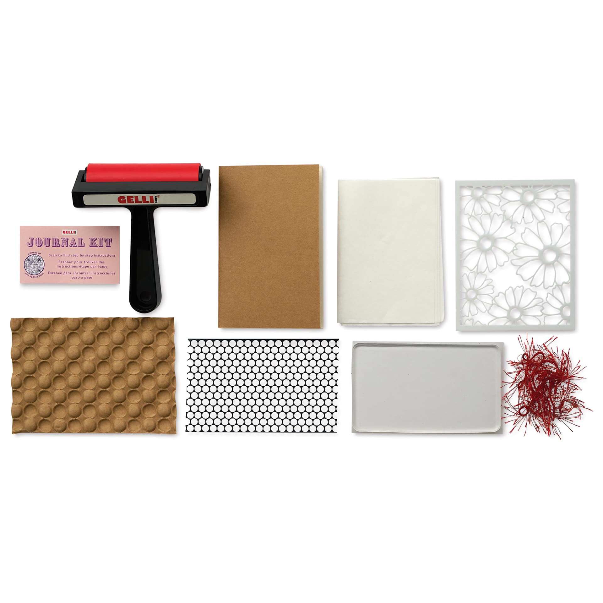 Gelli Arts DIY Journal Kit - contents