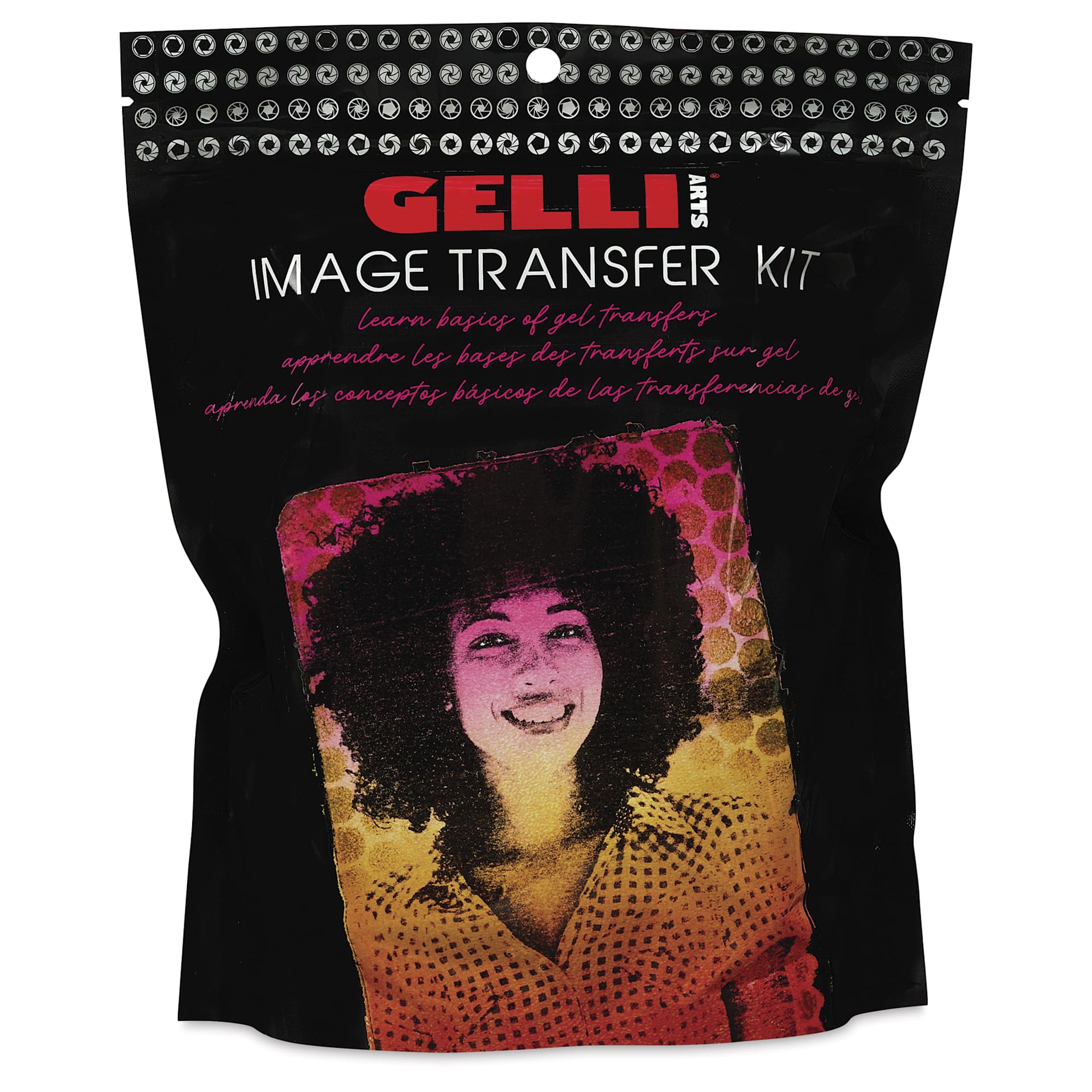 Gelli Arts Image Transfer Kit - front of packaging