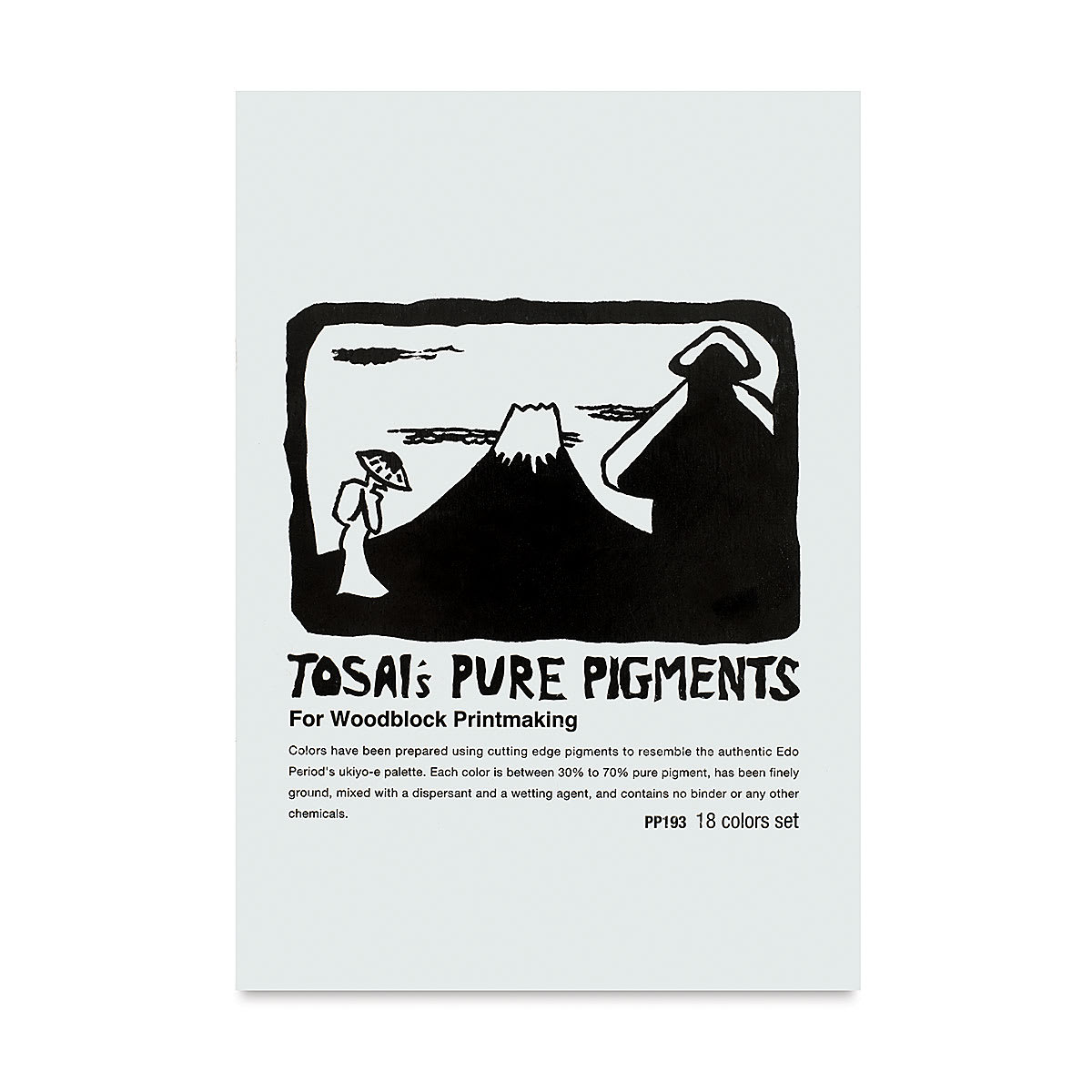 Holbein Tosai Pigment Paste Set - Top cover of package
