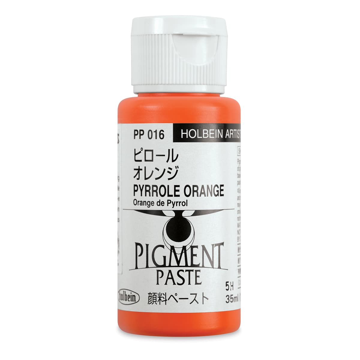 Holbein Tosai Pigment Paste - Pyrrole Orange, 35 ml
