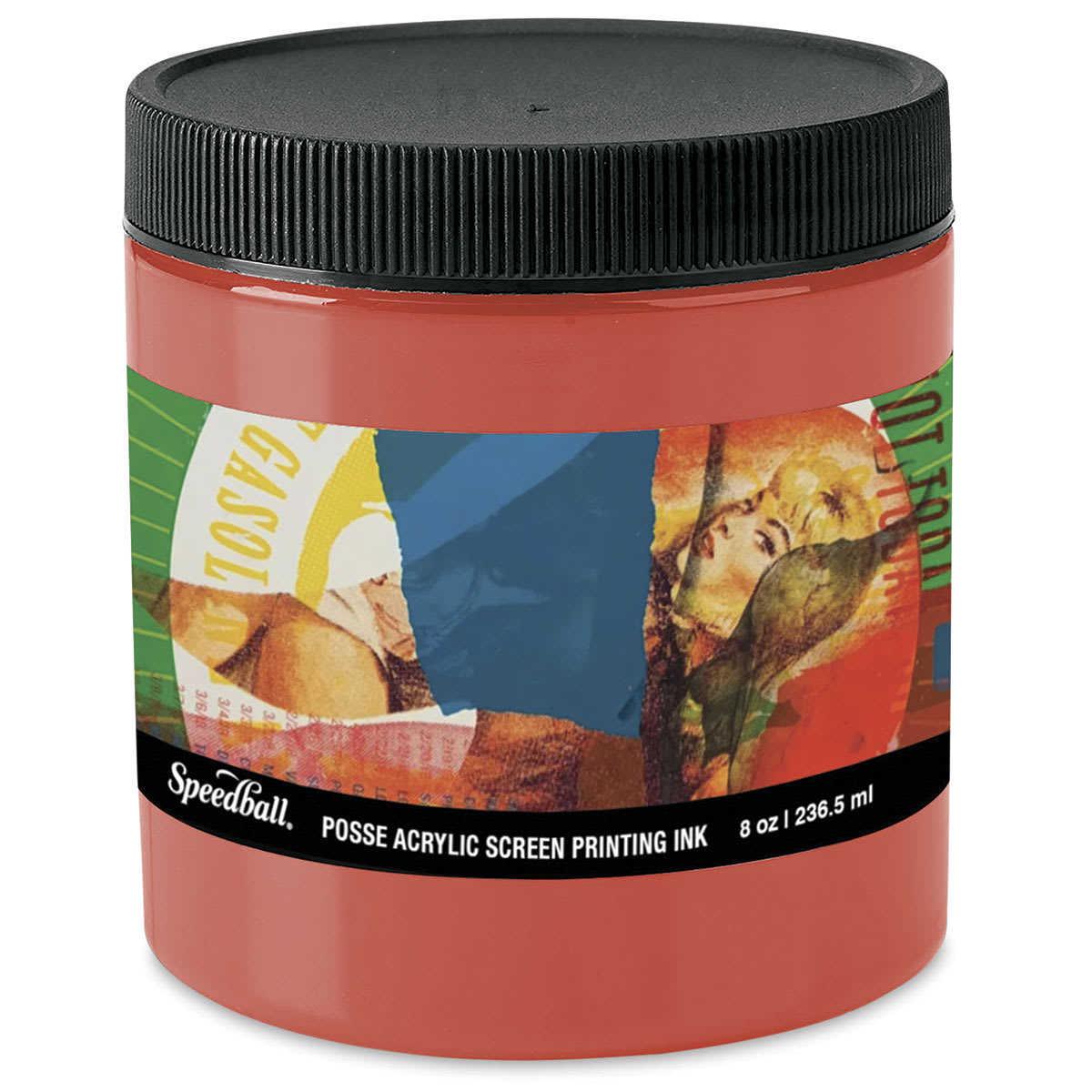Speedball Posse Screen Printing Ink - Tuffy Rose, 8 oz, Jar